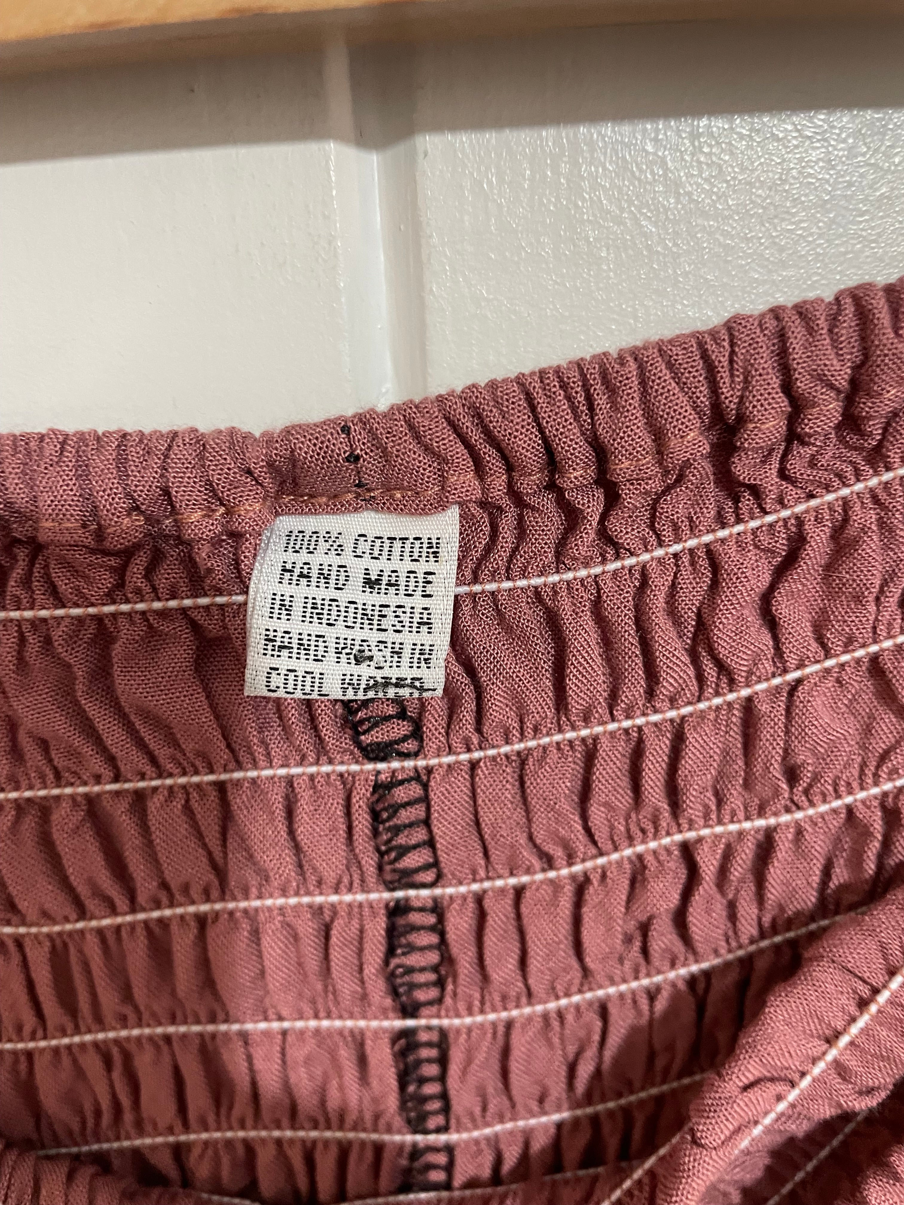 Image of (S/M) Cotton Harem Capris