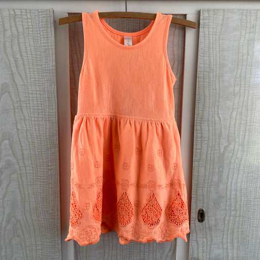 (2) Dymples - Fluro Orange Crossback Dress