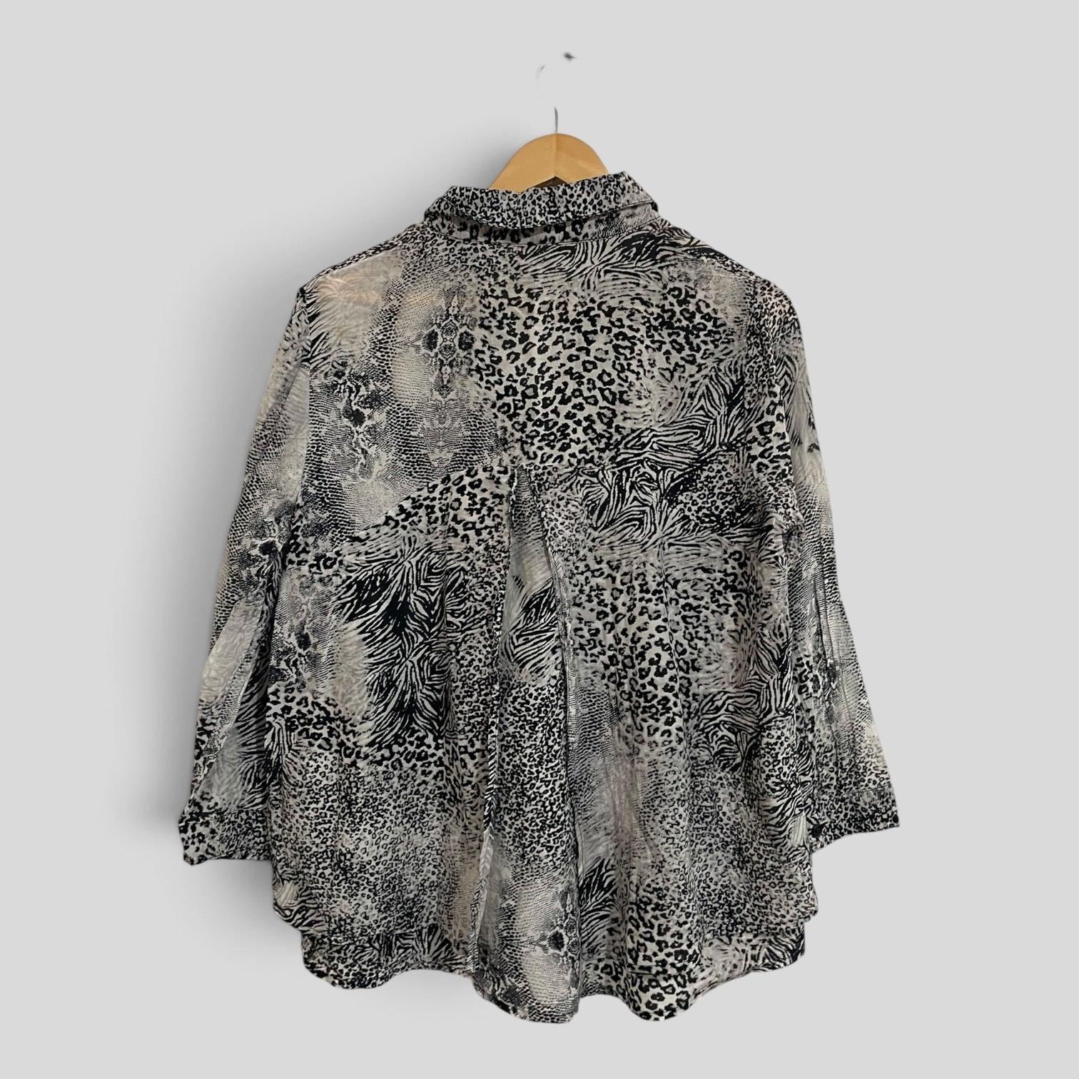 Image of (14) Ping Pong | Animal Print Blouse