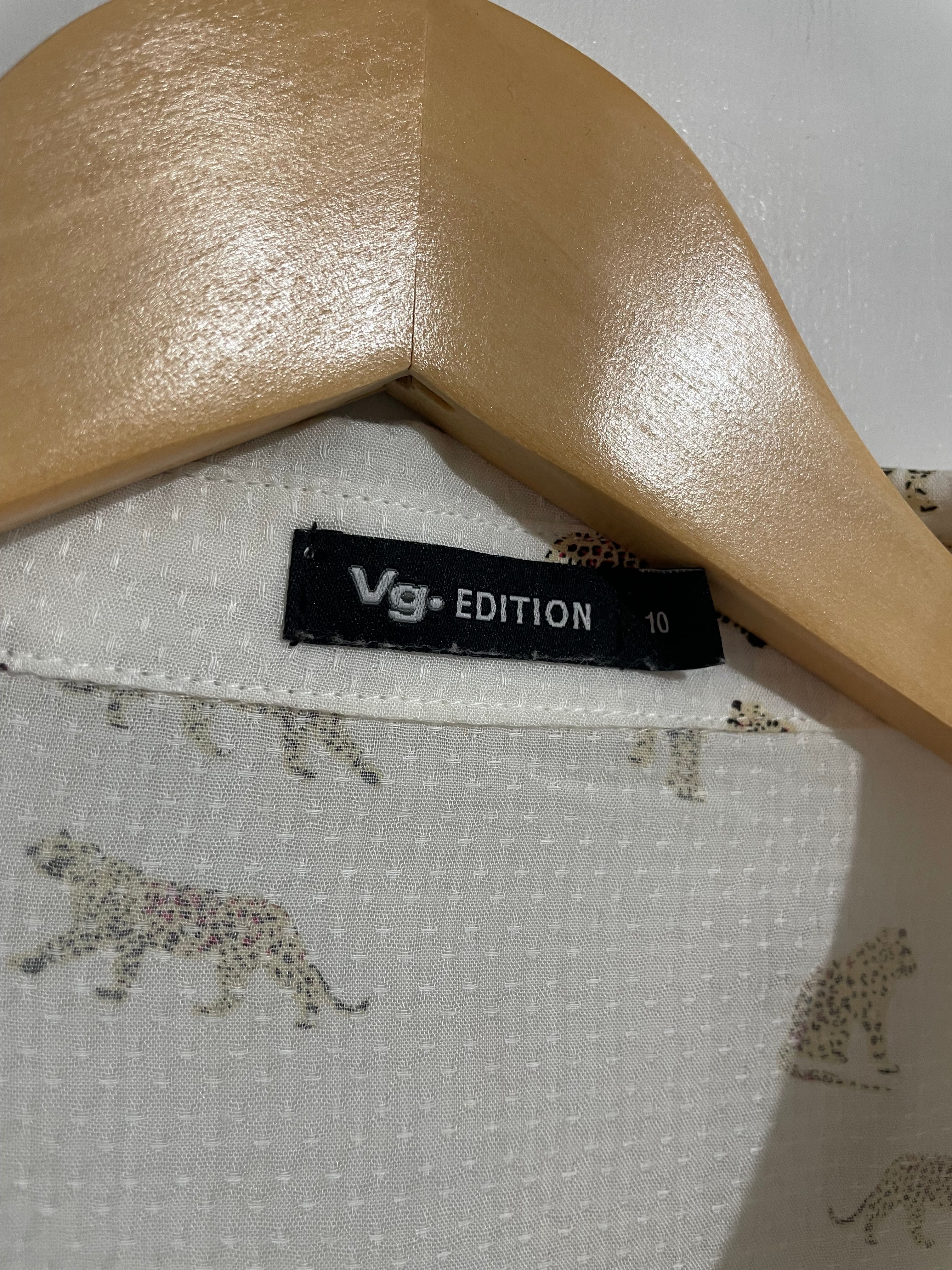 Image of (10) Vg Edition | Cheetah Blouse