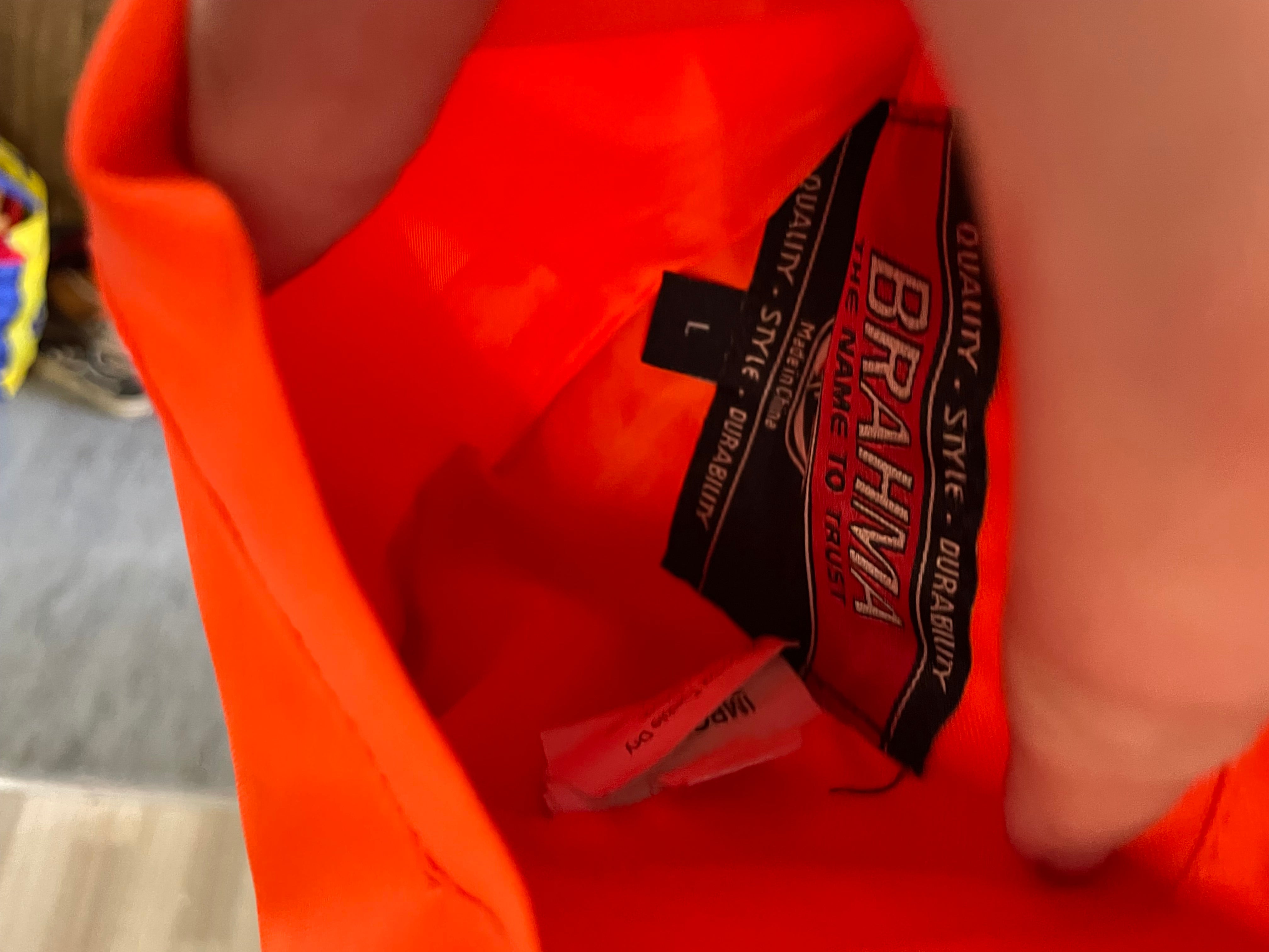 Image of (L) Brahma | Orange High Vis Vest