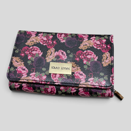Wallet | Laura Jones | Floral Black