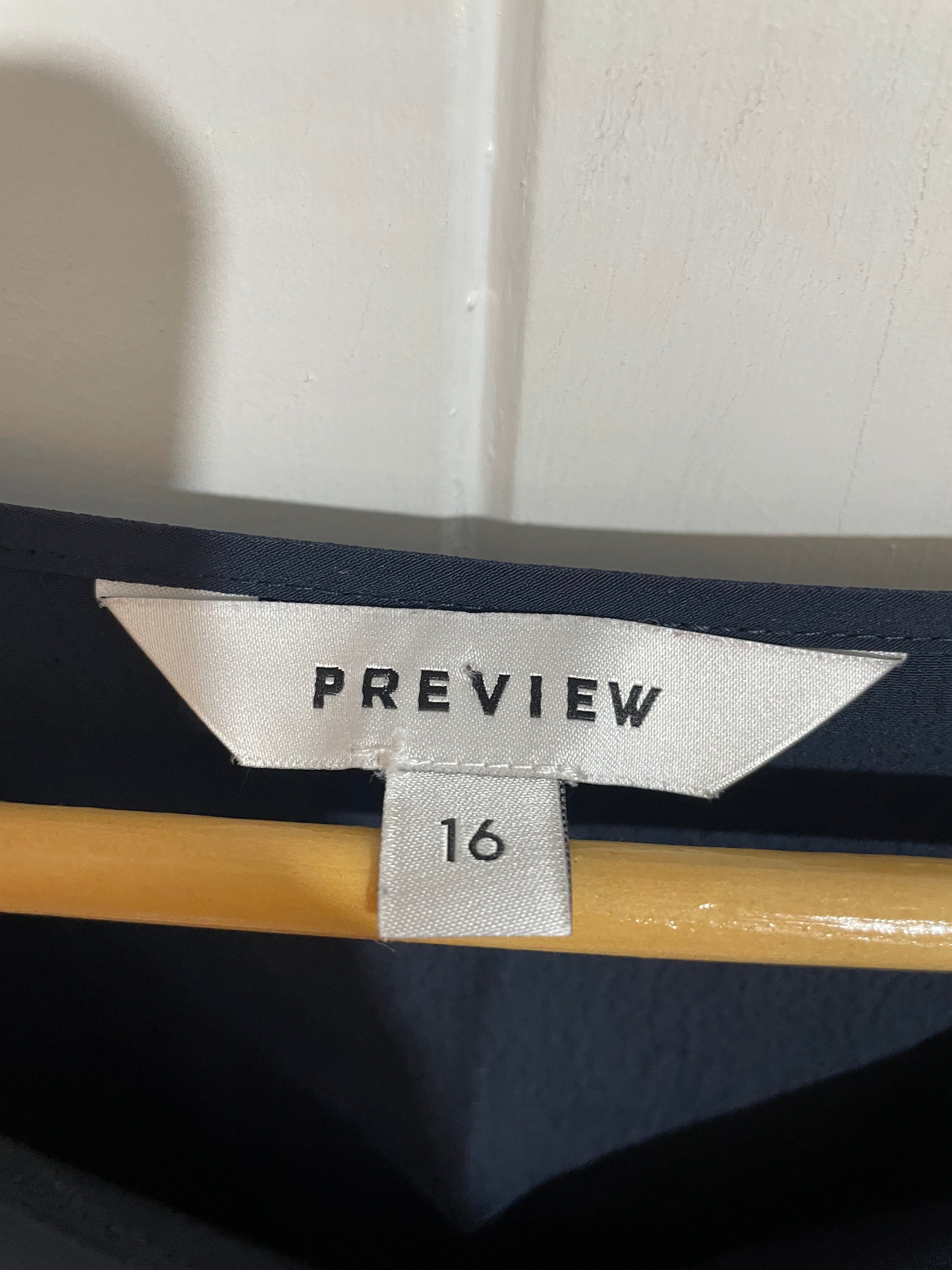 Image of (16) Preview | Navy Blouse