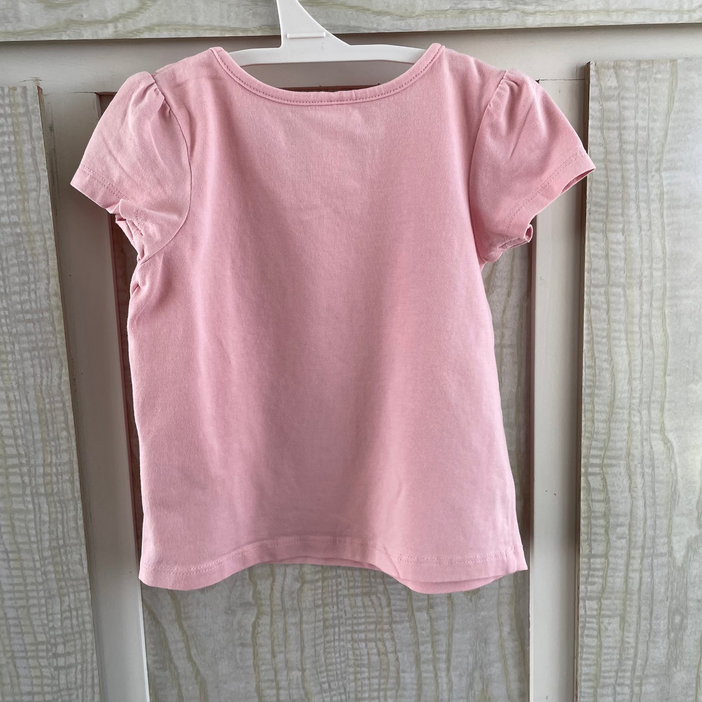 (1) Dymples. basic pink tee