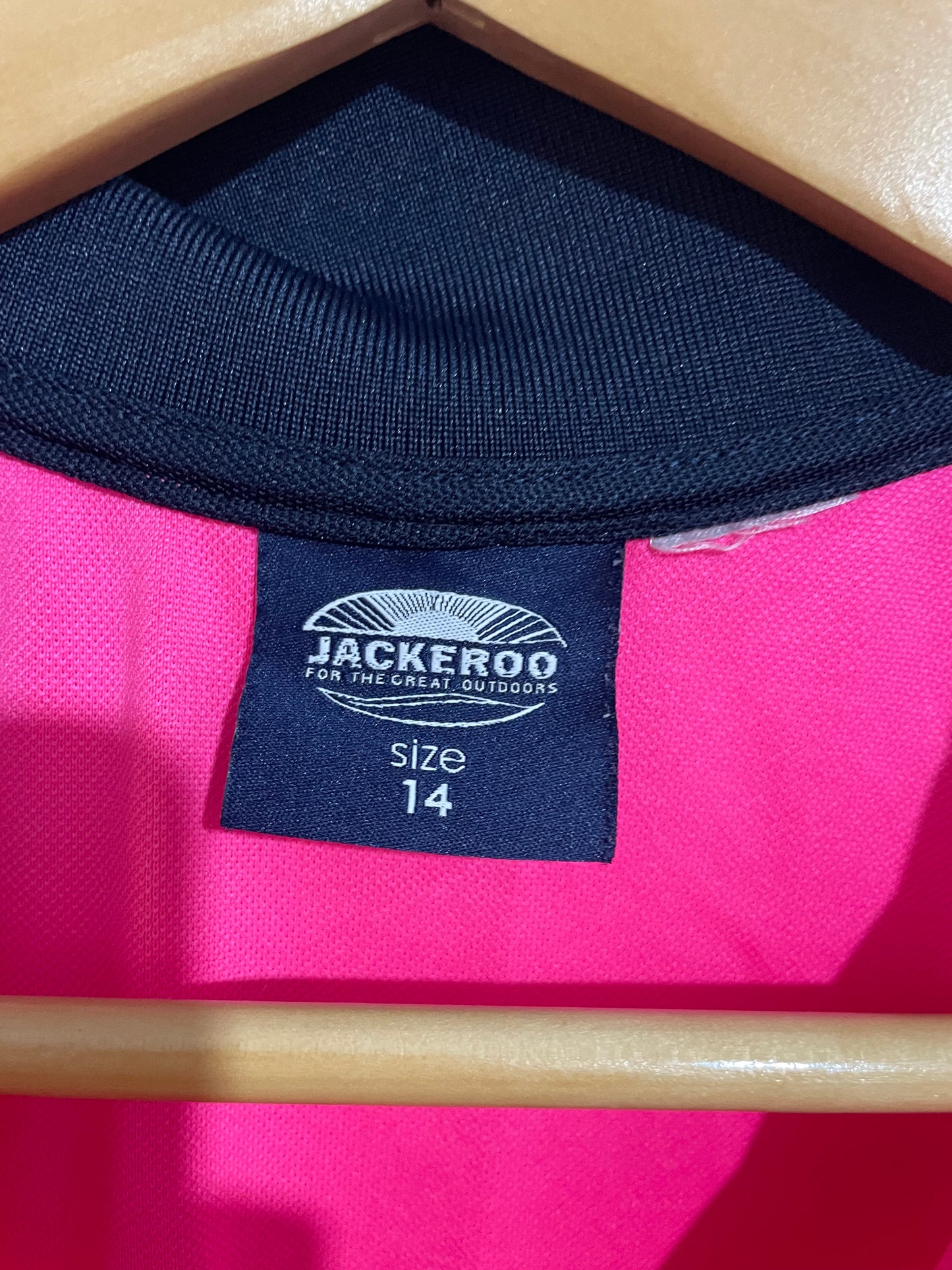 (14) Jackeroo | HIvis Pink Polo