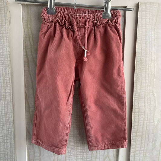 (00) Dusty Pink Corduroy Pants