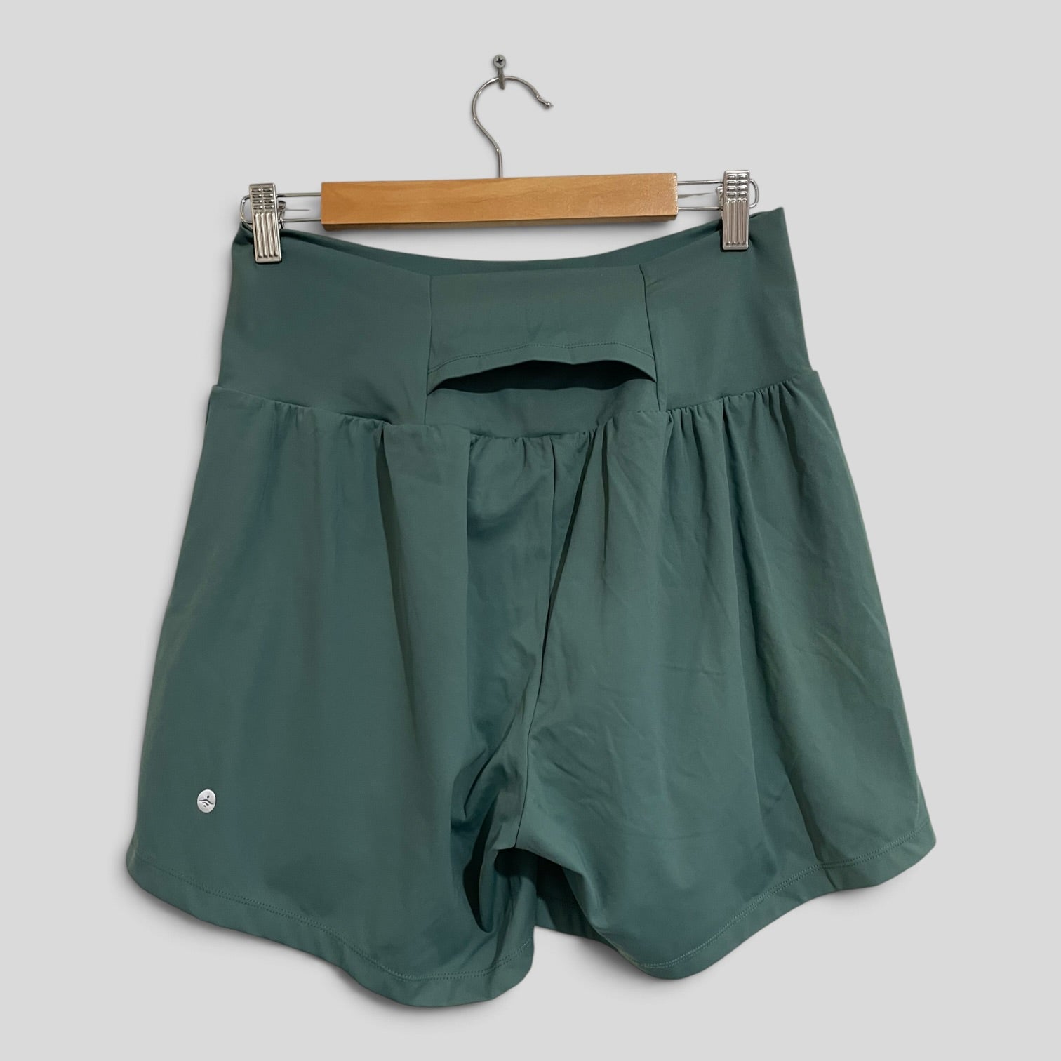 Image of (L) Halara | Green Shorts