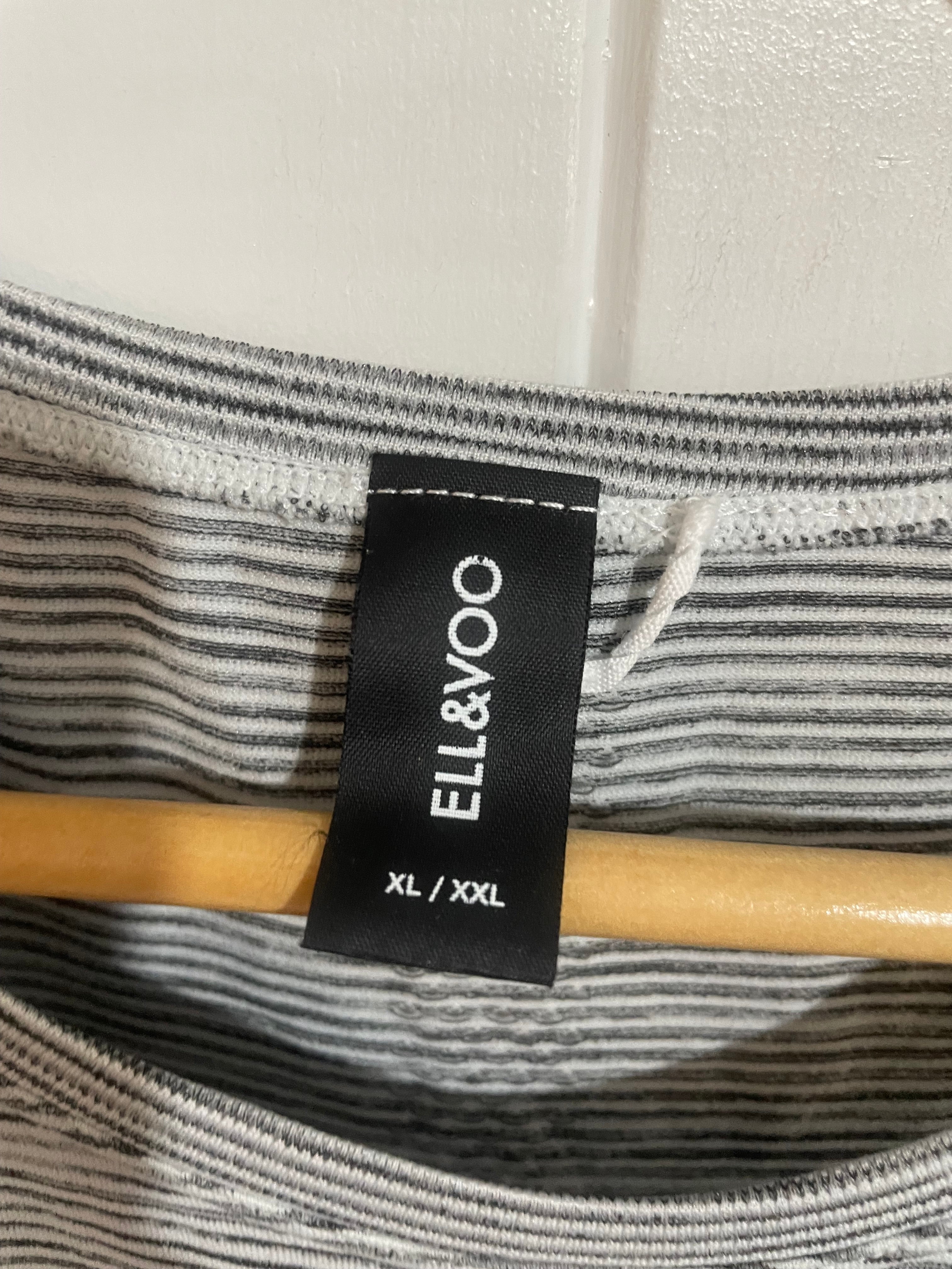 Image of (XL/XXL) Ell&Voo | Striped Tank