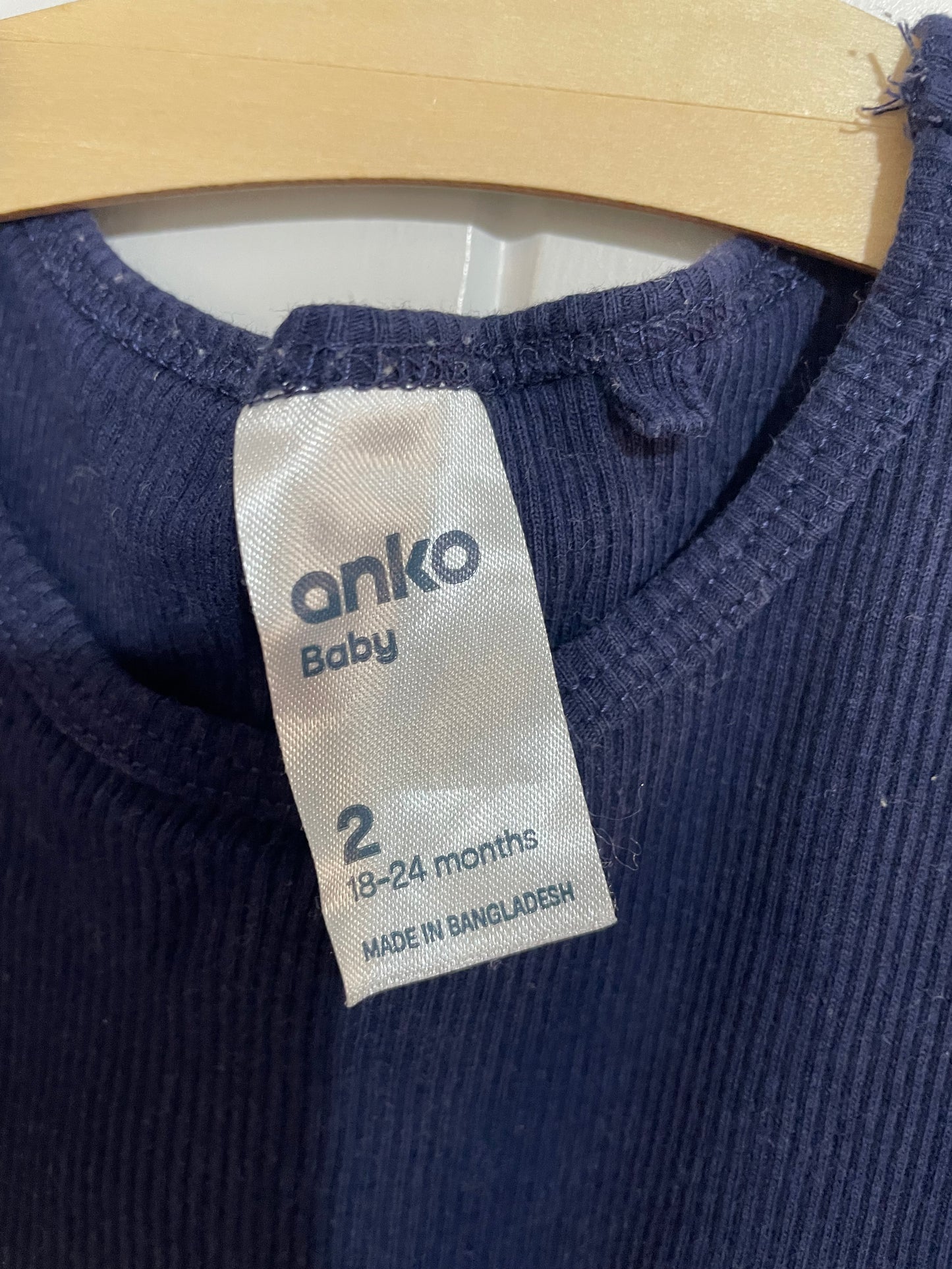 (2JNR) Anko | Navy Bodysuit