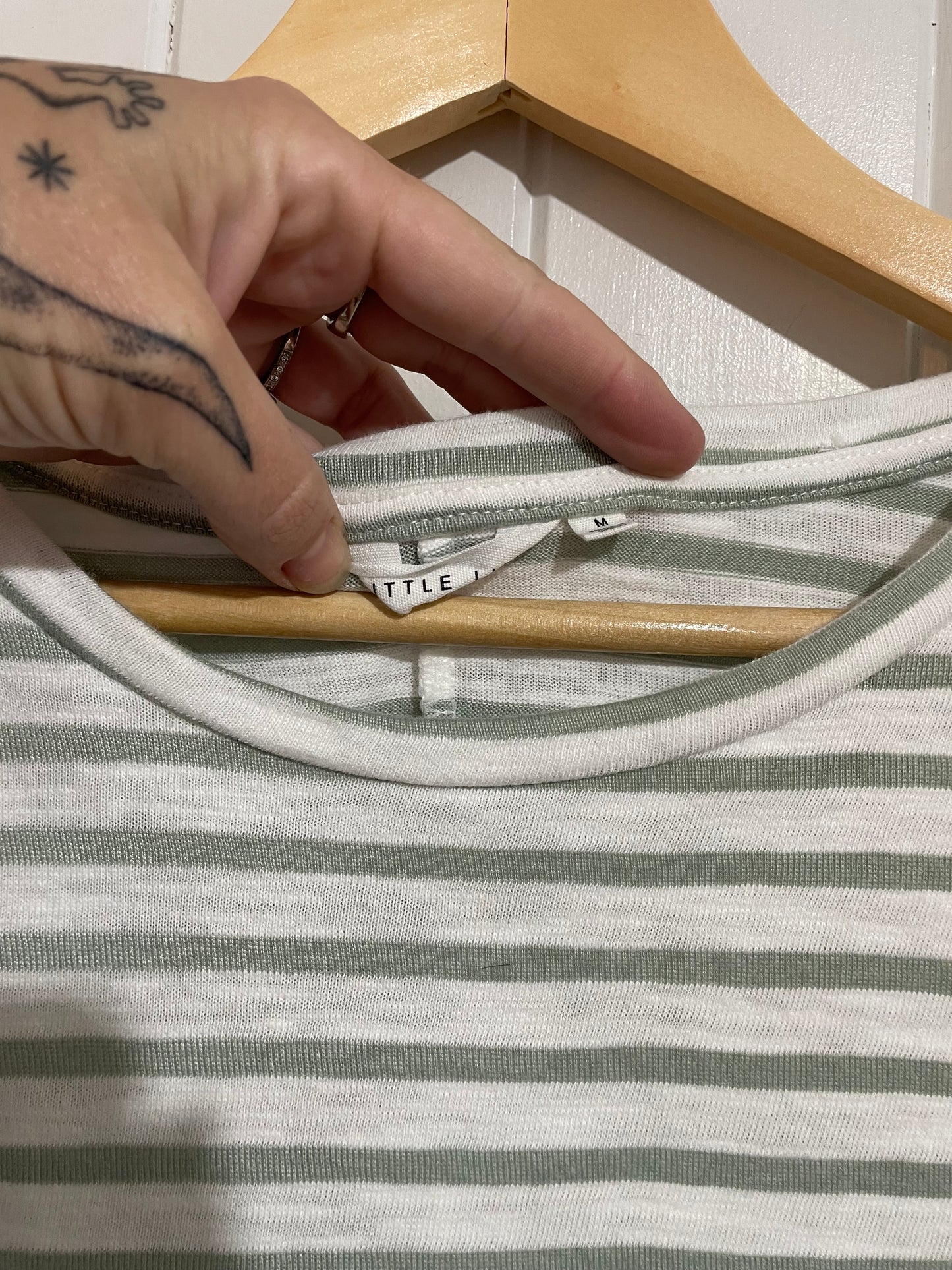(M) Little Lies | Striped Tee