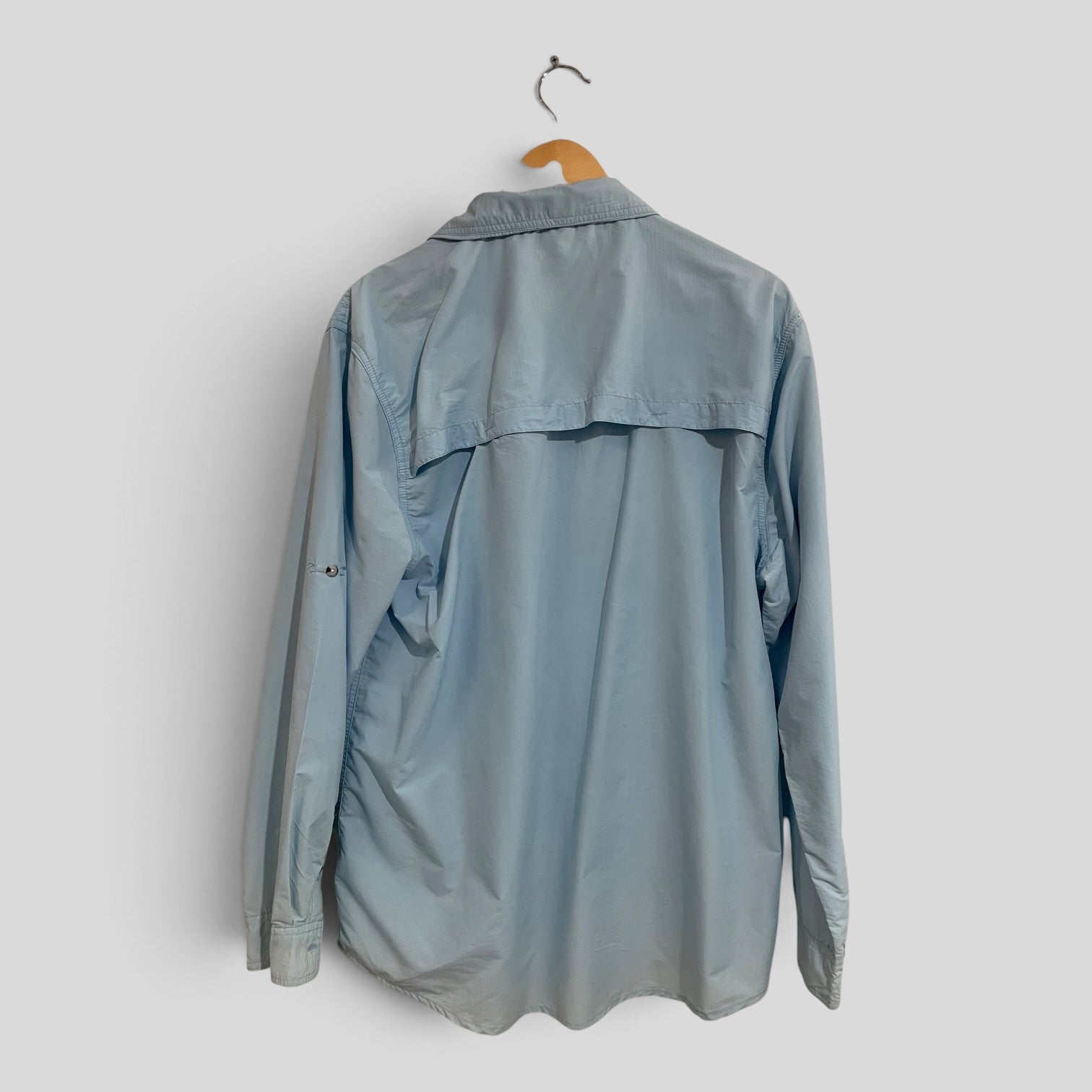 Image of (L) Rivers Tex | LS Blue Shirt