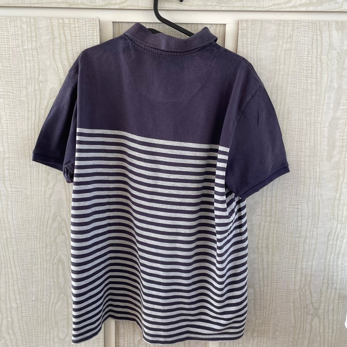 (2XL) Polo Solid/Stripes