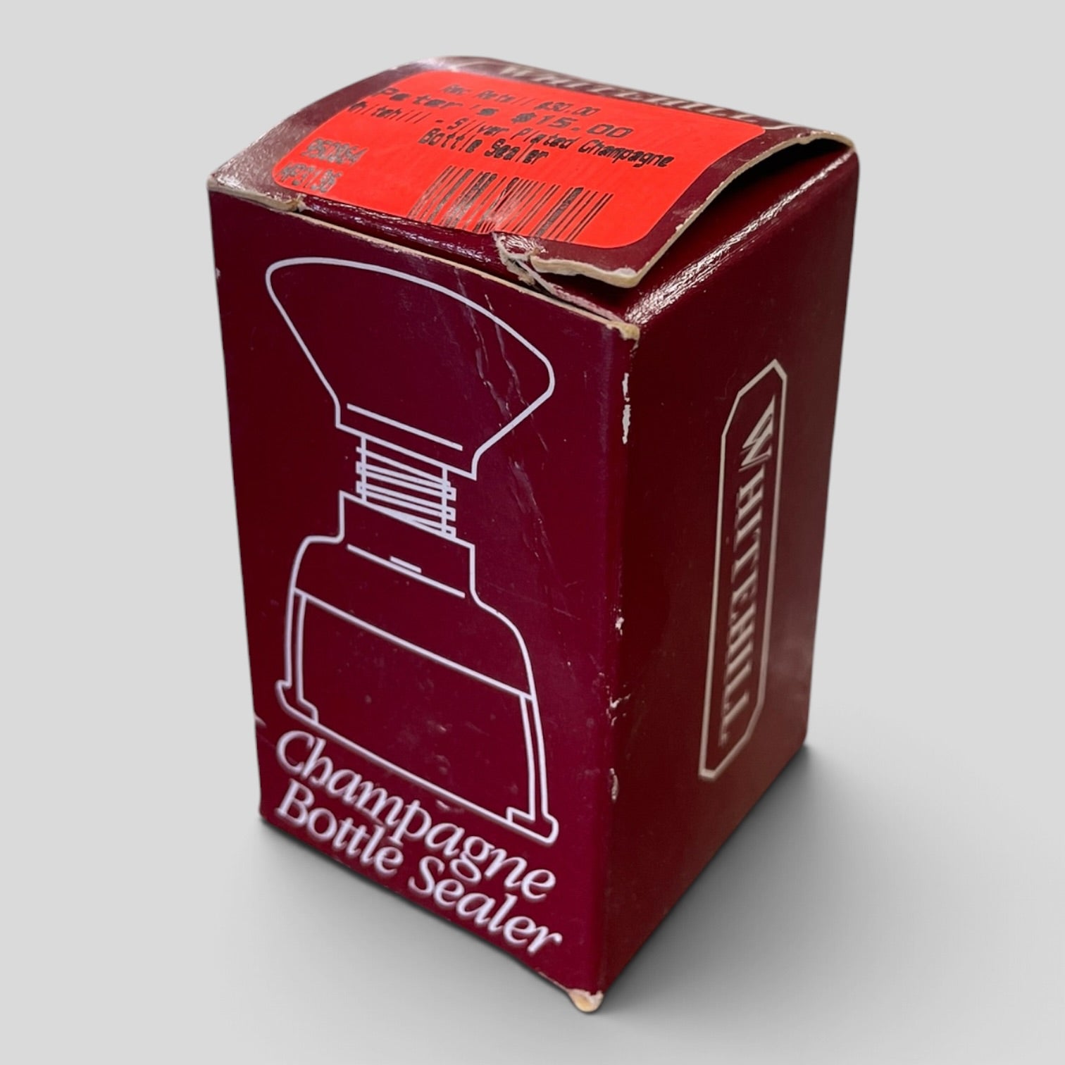 Image of Champagne Bottle Sealer | Whitehill |  BNWT