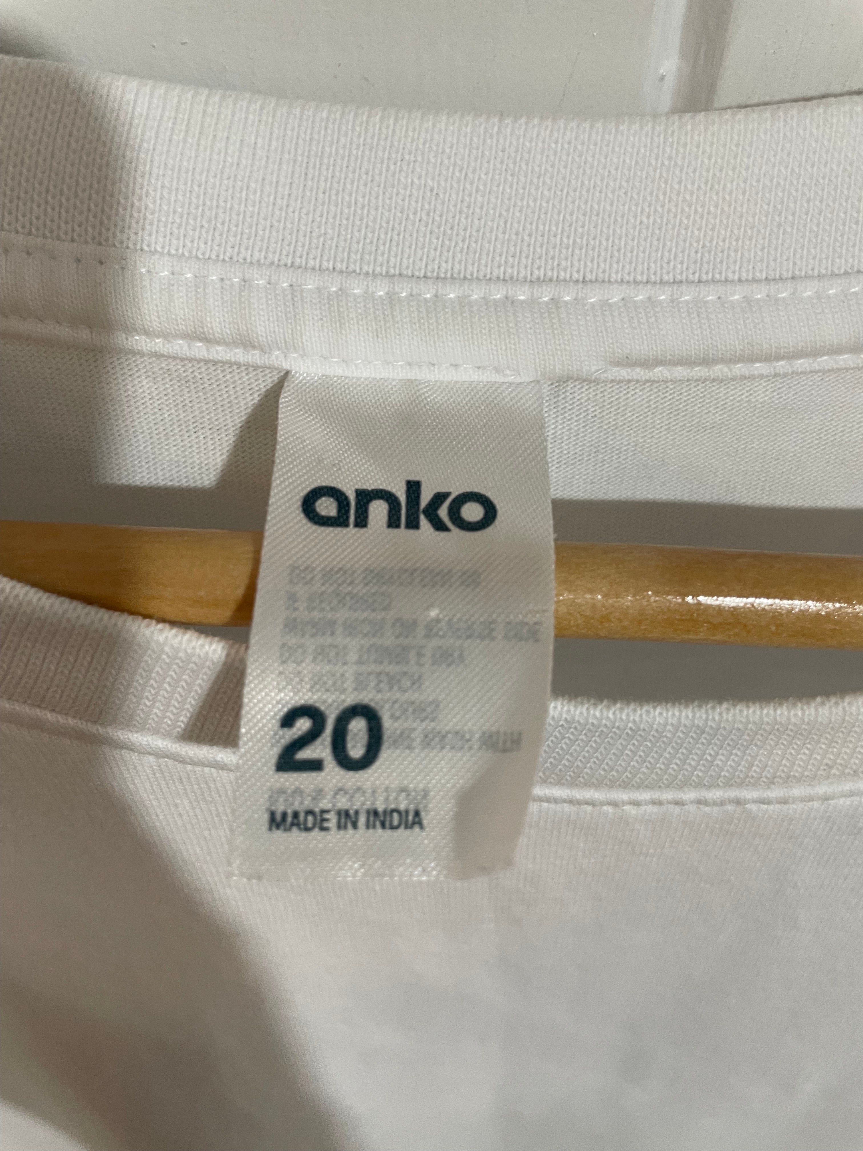 Image of (20) Anko | White Tee