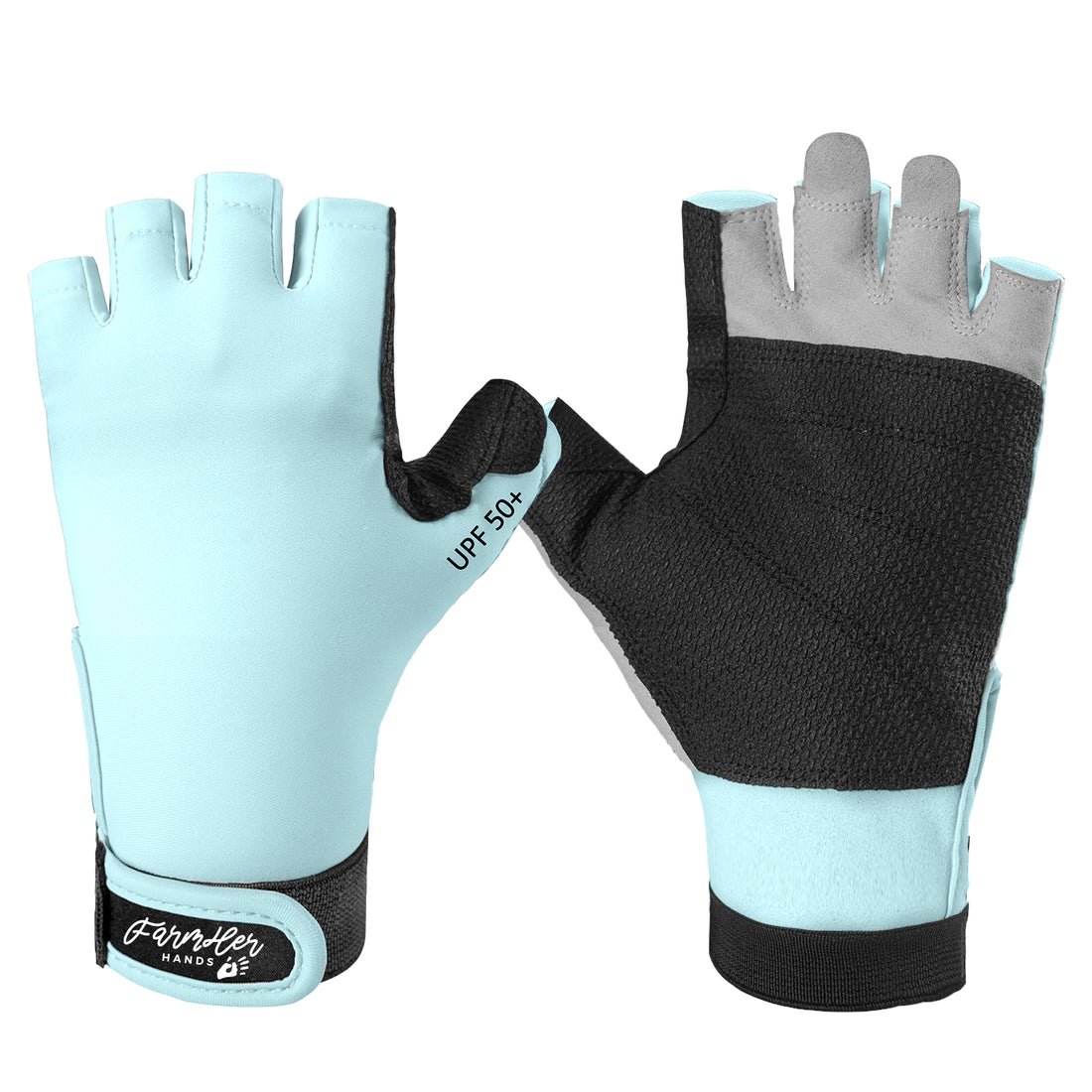 Image of FarmHER Hands | 'Dusty Blue' | UPF50+ Gloves