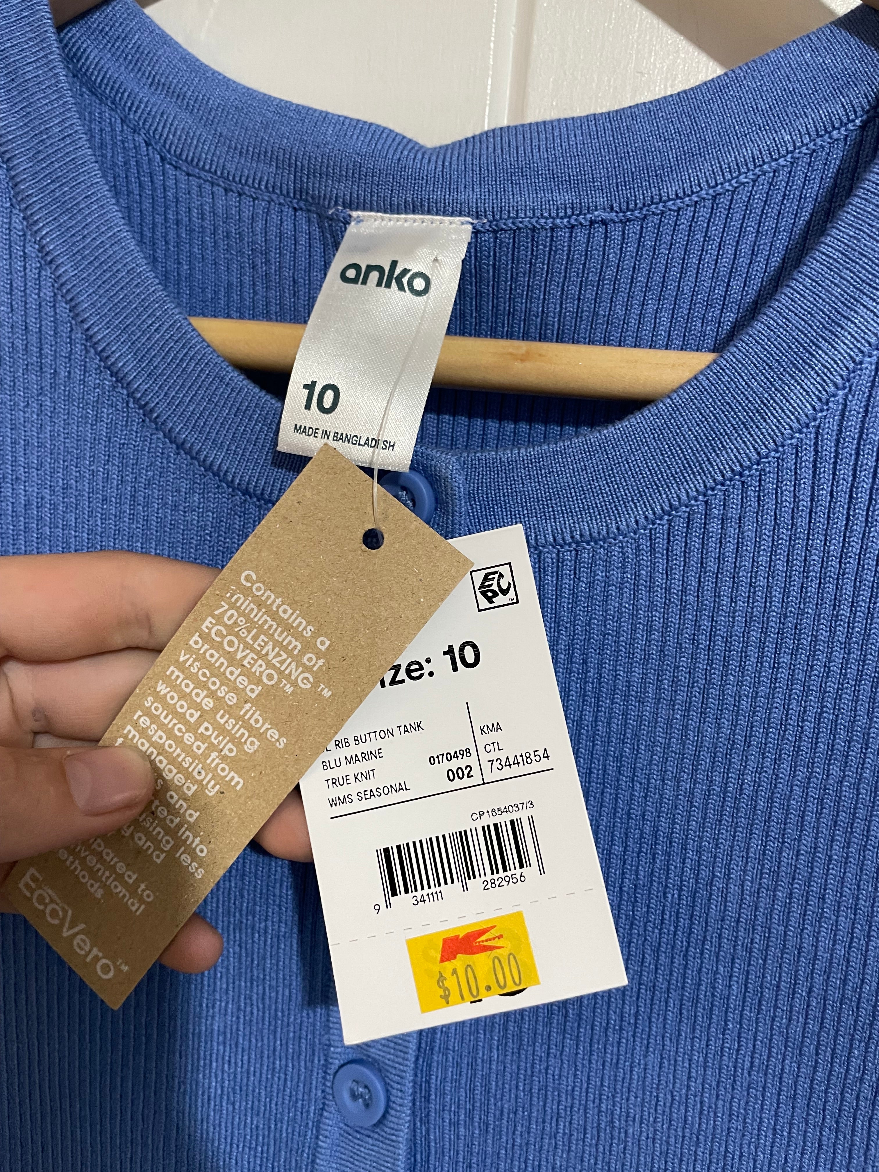 Image of (10) Anko | Blue Singlet | BNWT