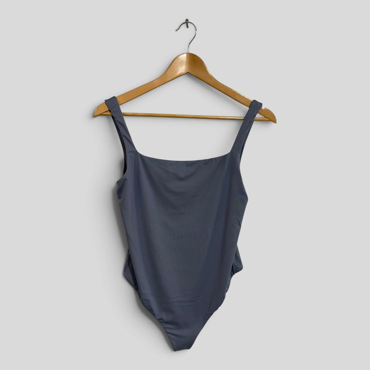 (14) Anko | Blue Narrow Strap Bodysuit