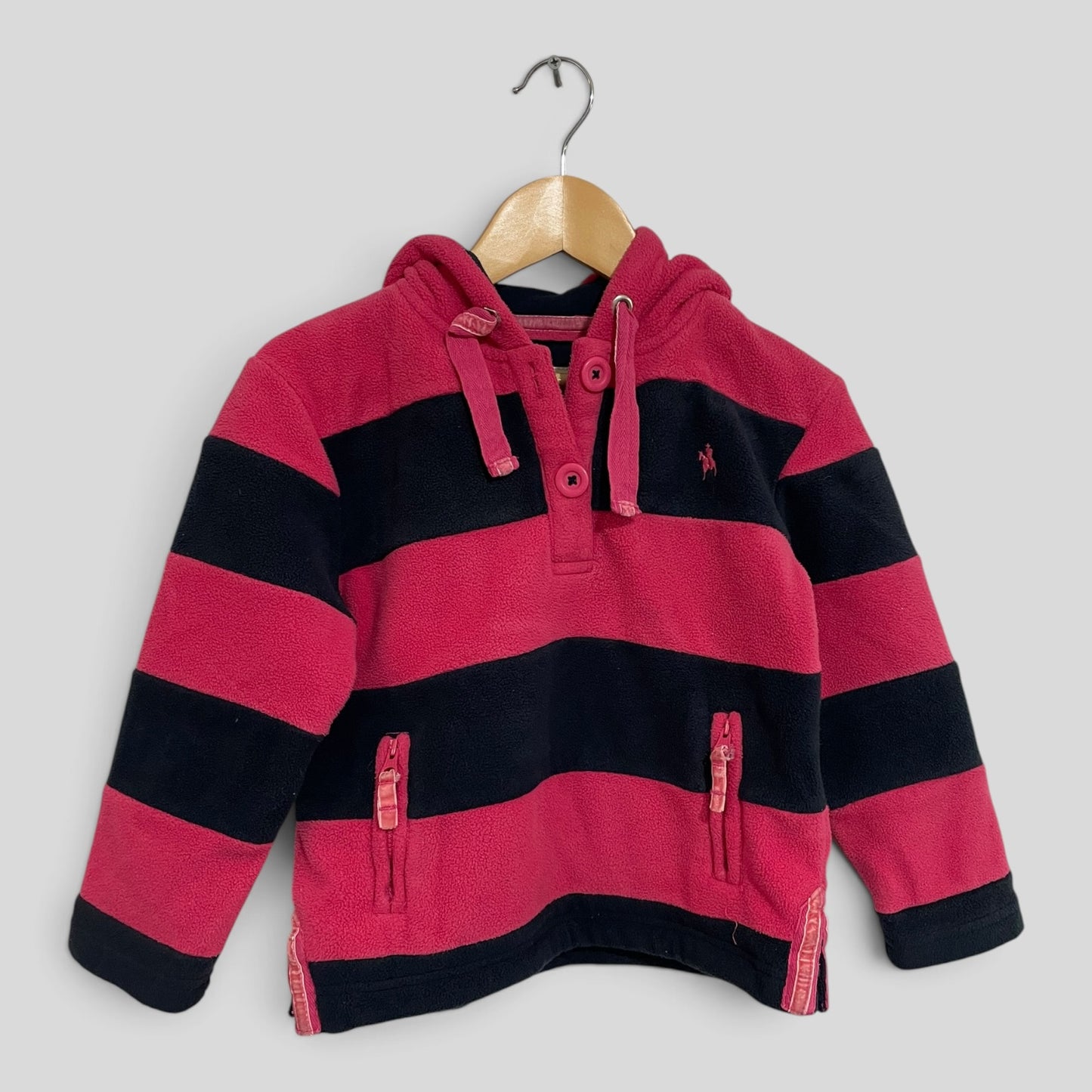 (4JNR) Thomas Cook | Striped Hoodie