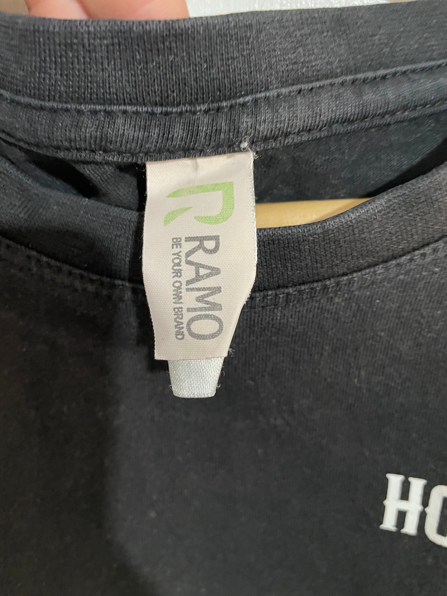 (S) Ramo | Howdy Hetty Black Tee