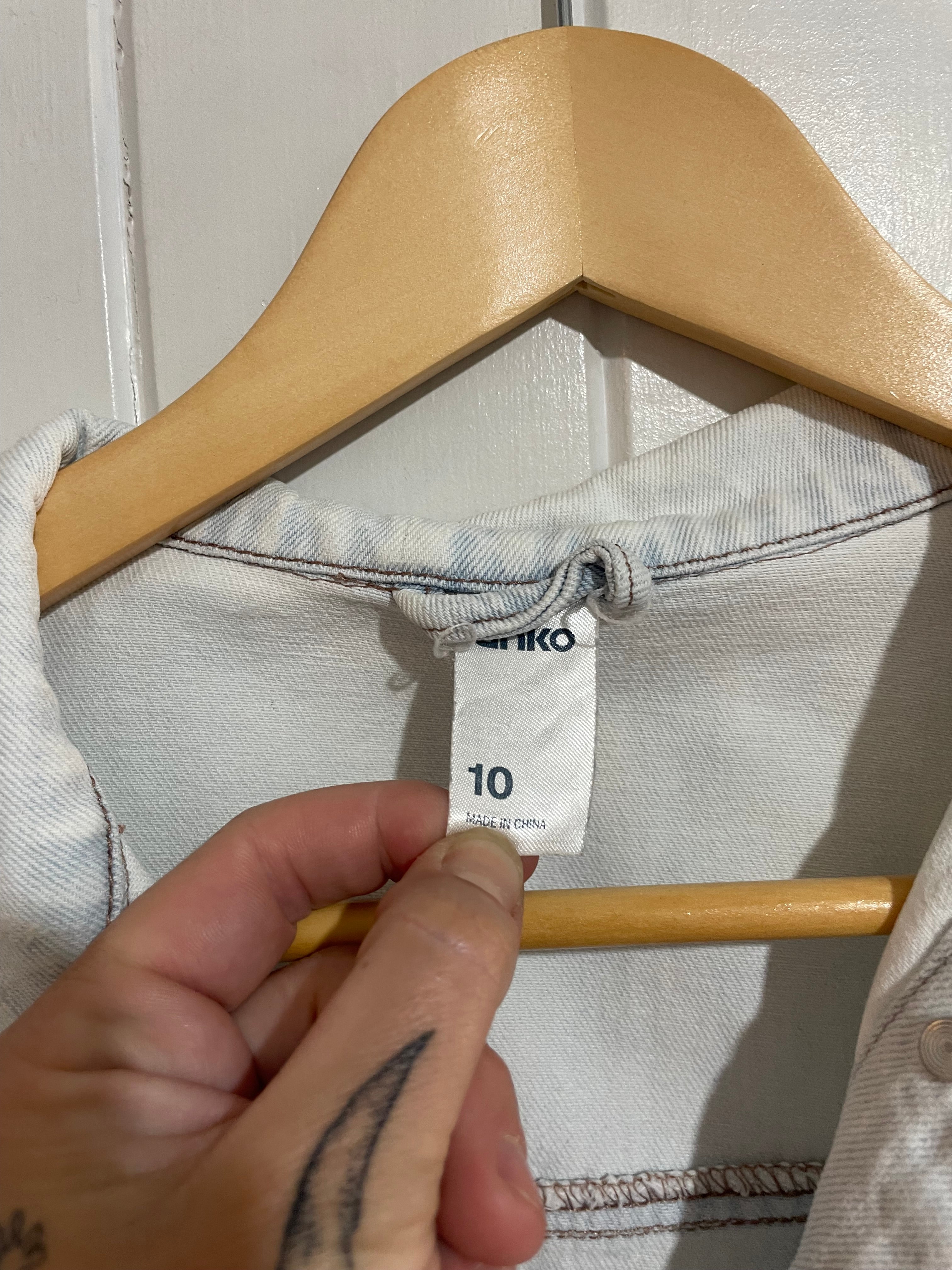 Image of (10) Anko | Light Denim Jacket