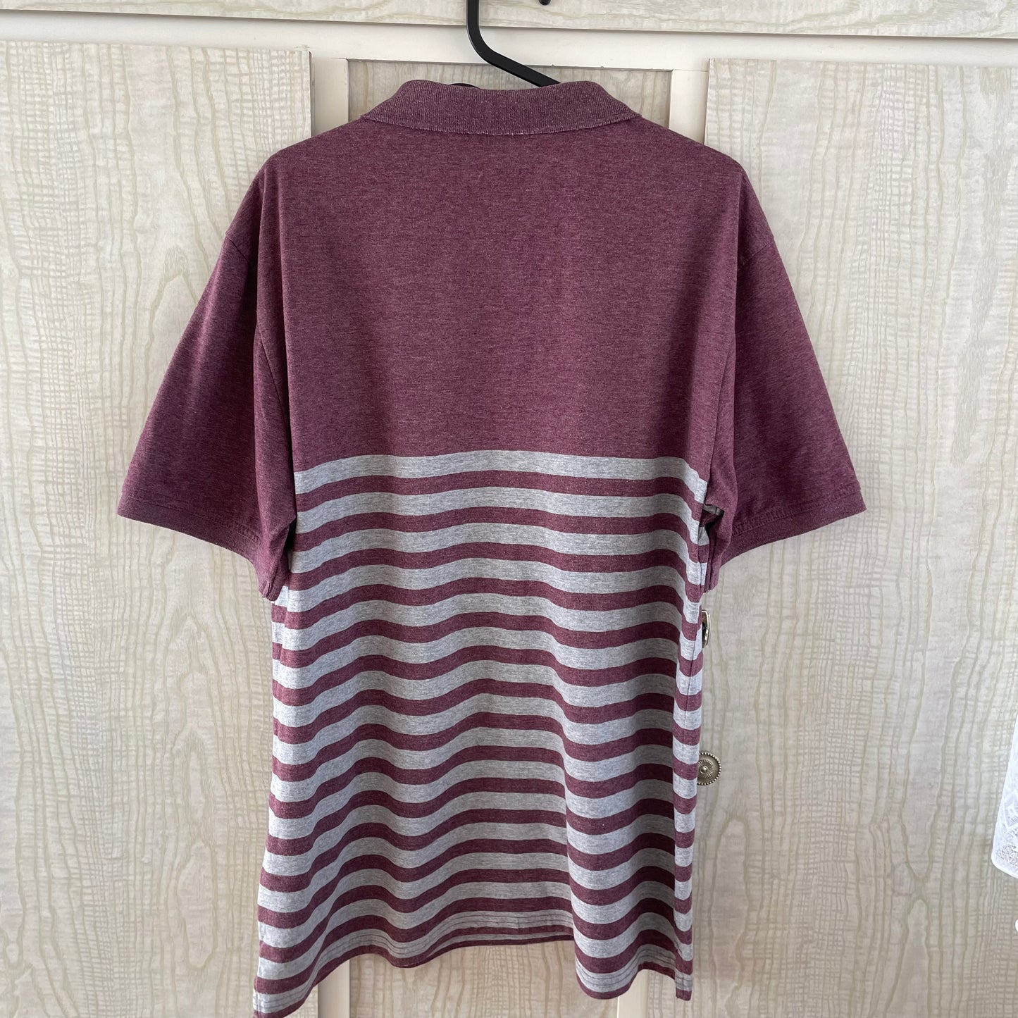 (2XL) Polo Solid/Stripes