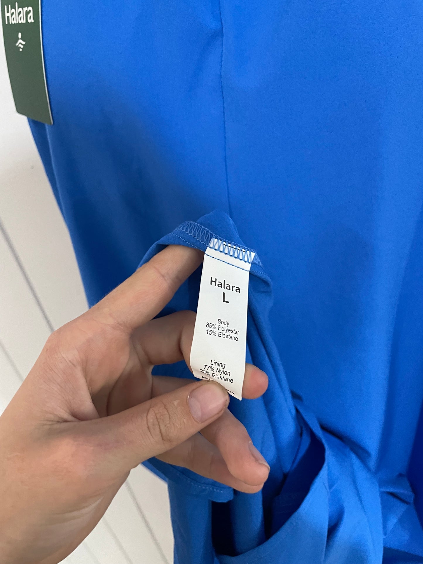 (L) Halara | Blue Dress | BNWT