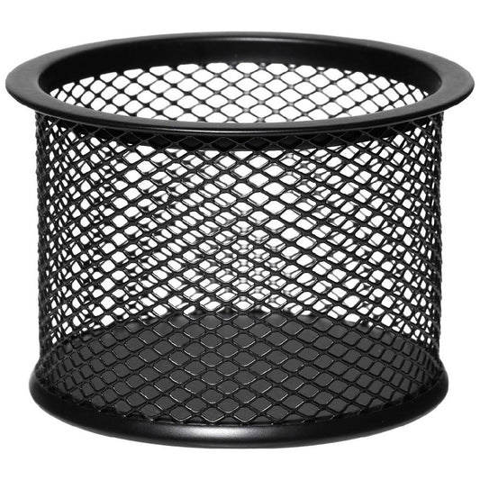 Esselte Mesh Paper Clip Holder Black