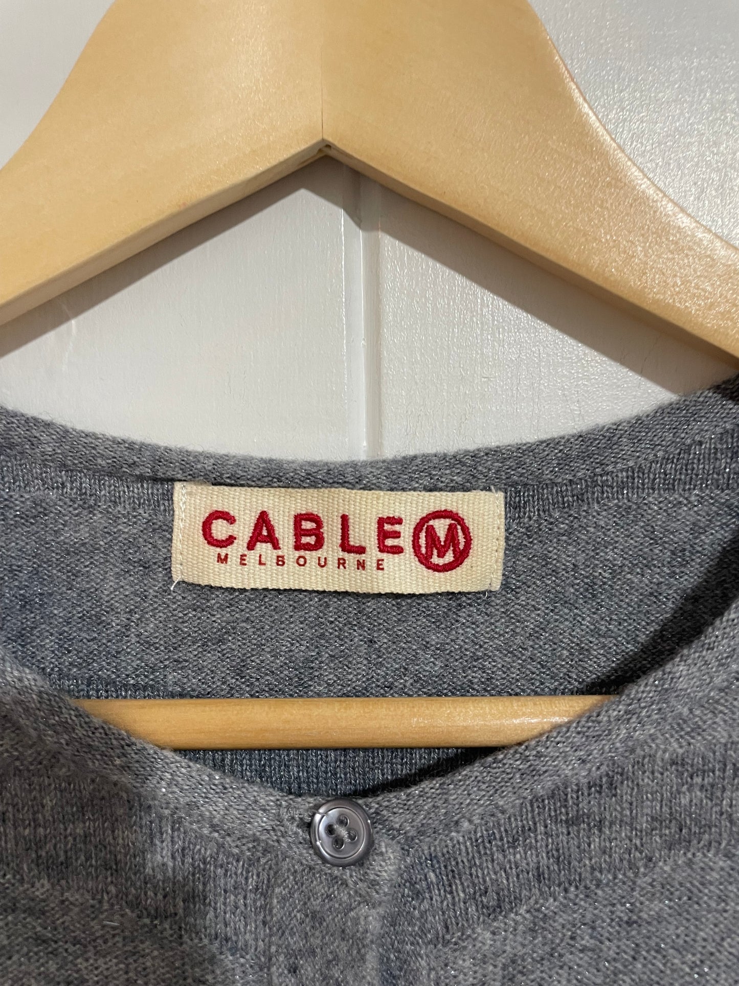 (M) Cable Melbourne | Grey Cardi