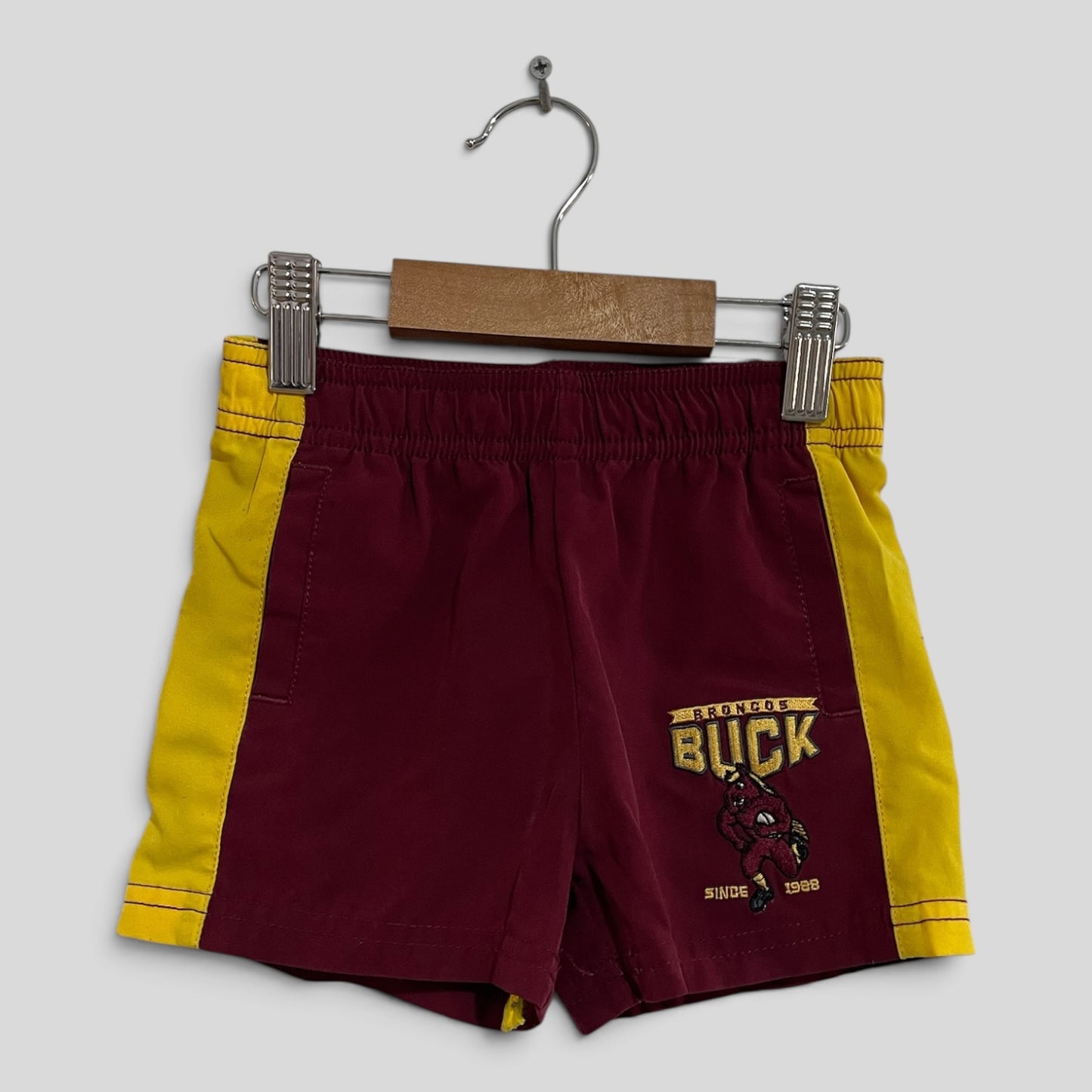 (1JNR) NRL | Broncos Footy Shorts
