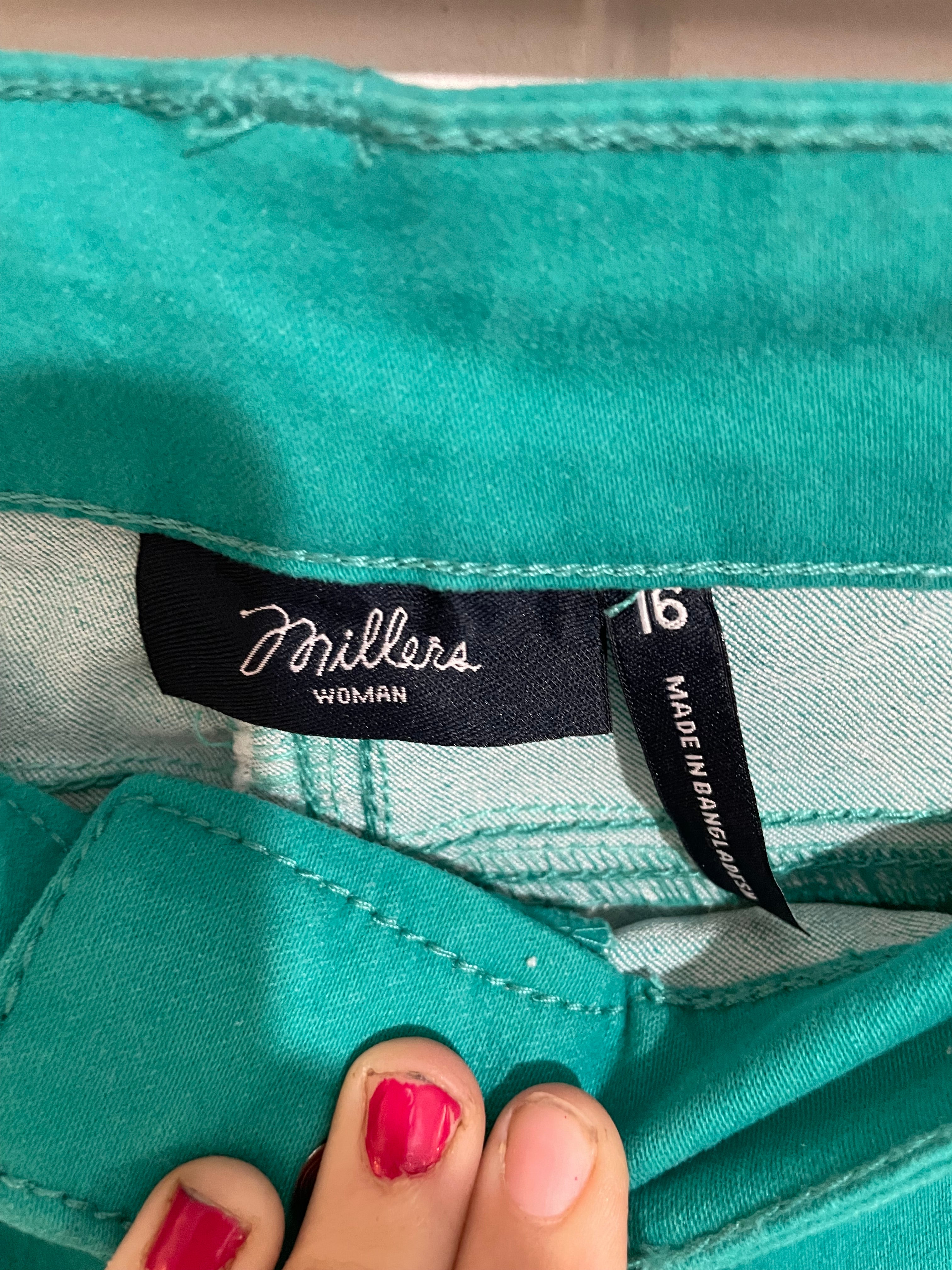 Image of (16) Millers | Teal Capris