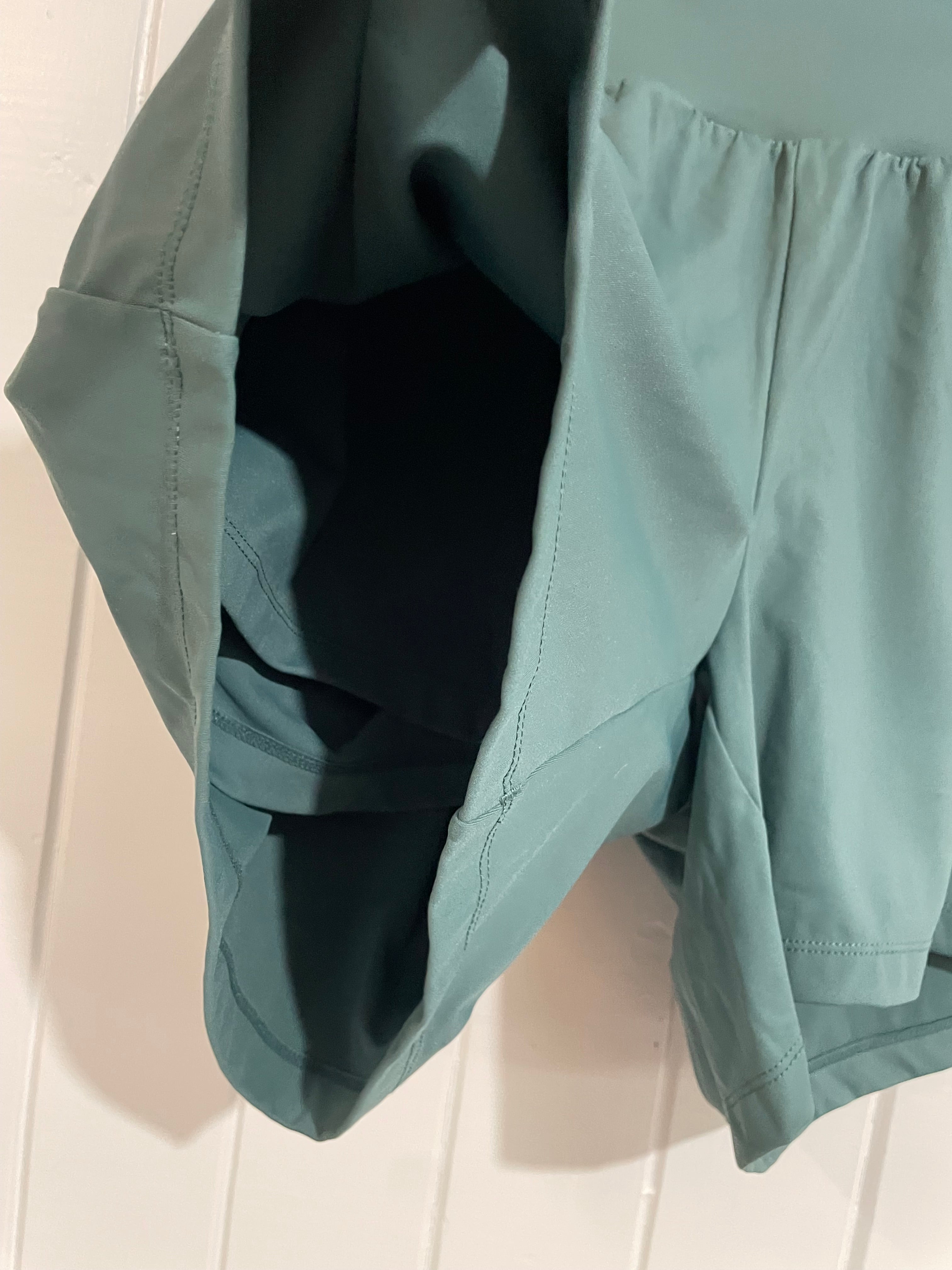 Image of (L) Halara | Green Shorts