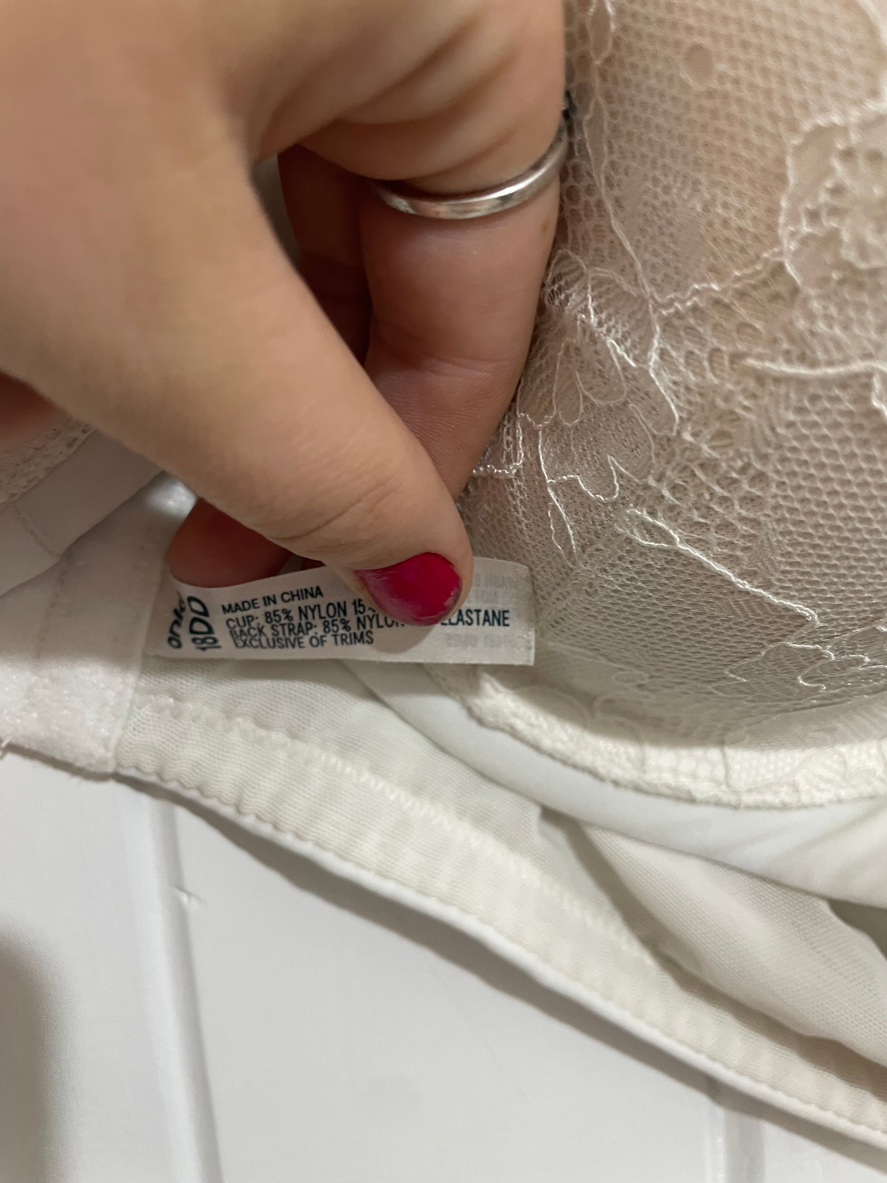Image of (18DD) Anko | White Bra