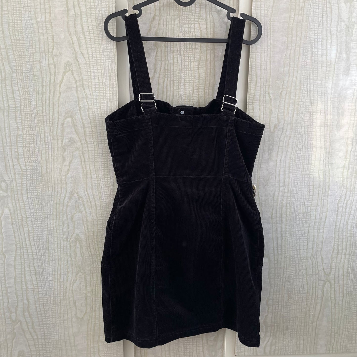 (12) BNWT Black Corduroy Dress