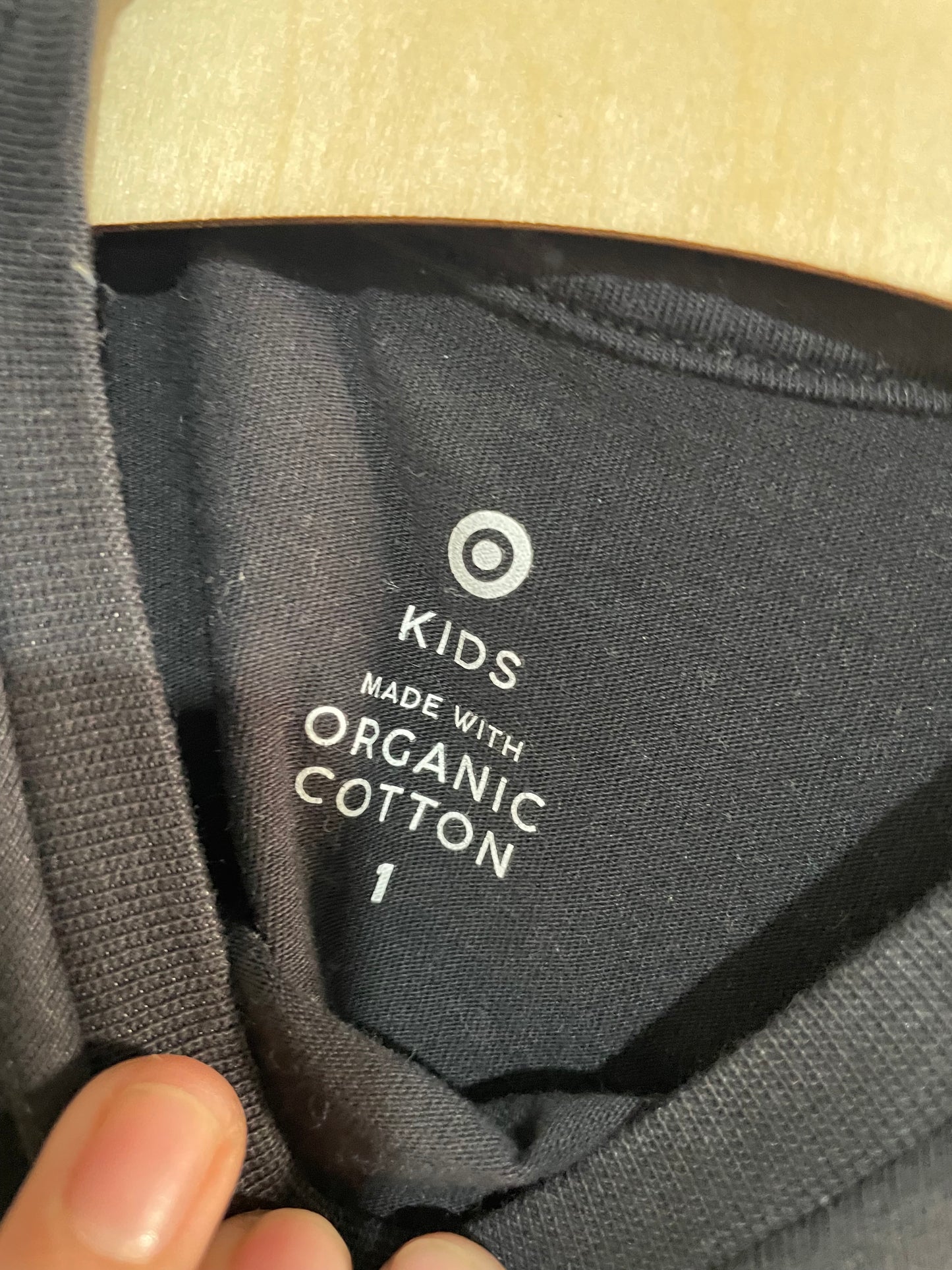 (1JNR) Target | Black tee