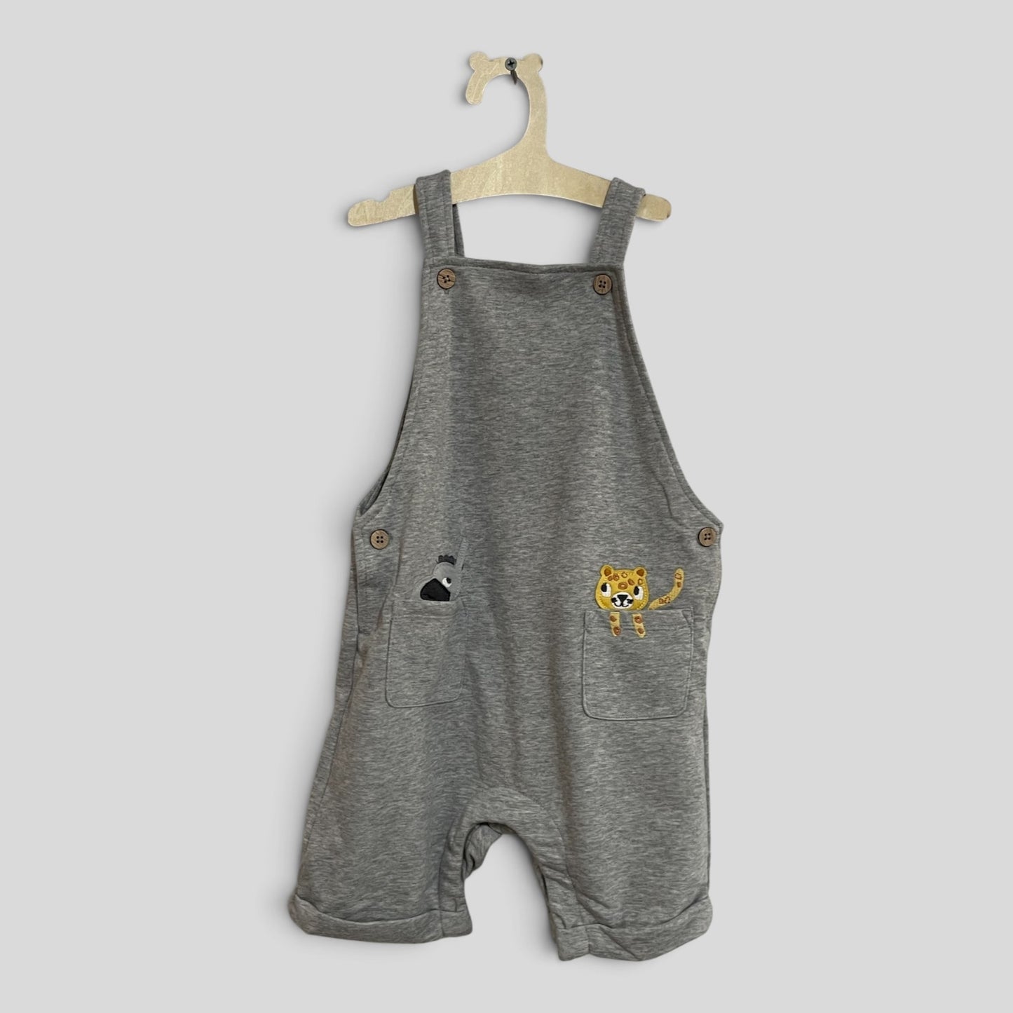 (2JNR) Anko | Grey Overalls