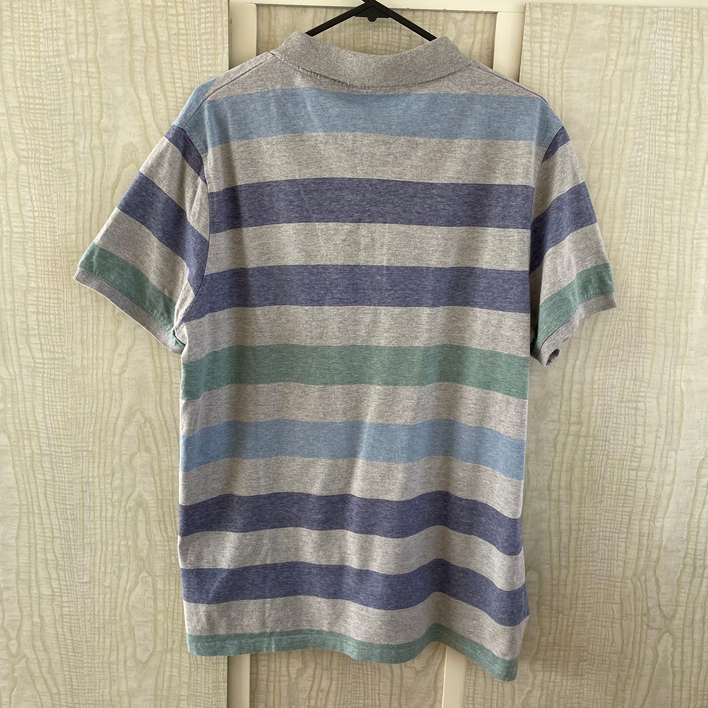 (2XL) Striped Polo