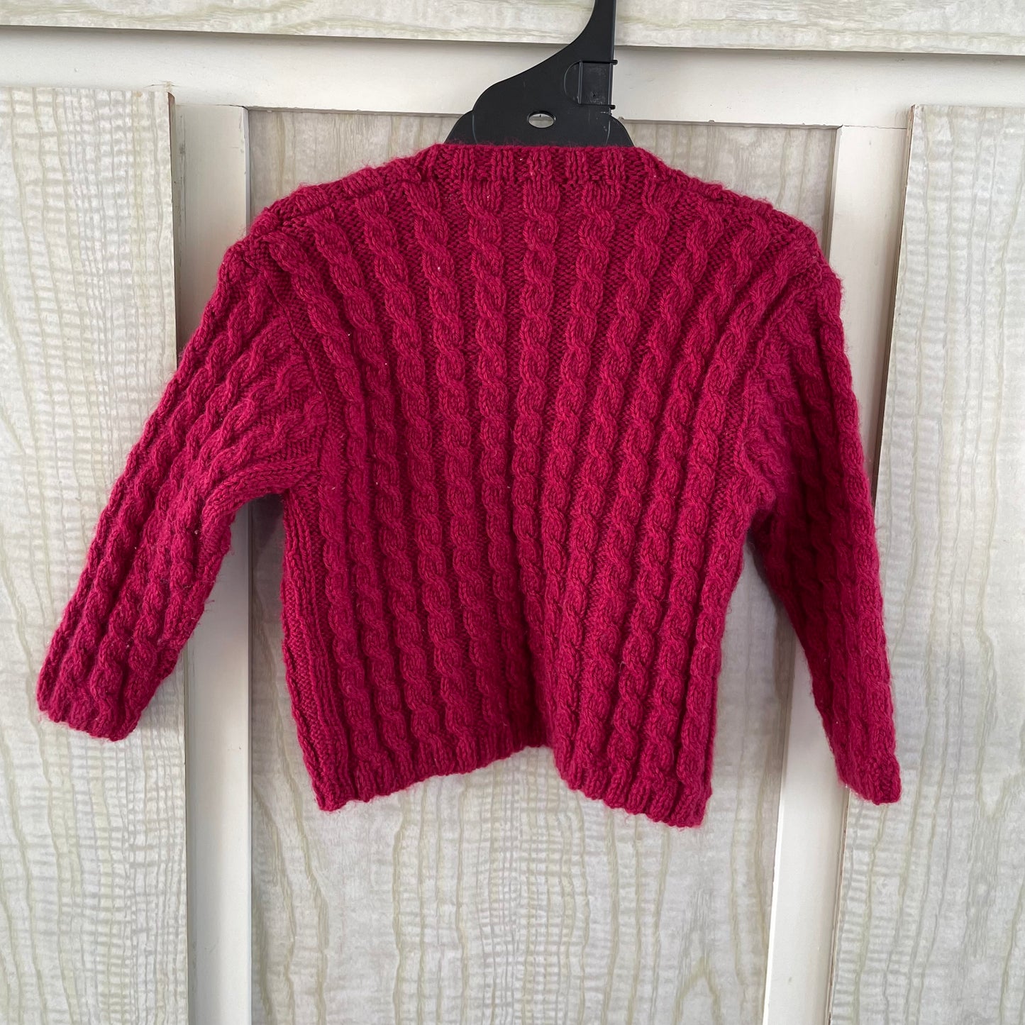 (00) Red Knit Cardigan