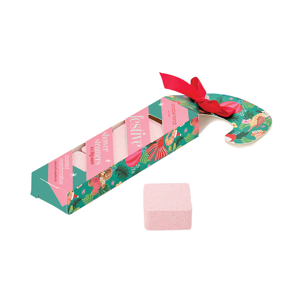 Image of Shower Steamers - Festive Candy Cane 4pc