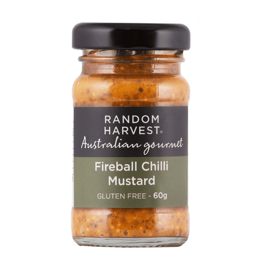 Fireball Chilli Mustard 60g Mini | Random Harvest Gourmet