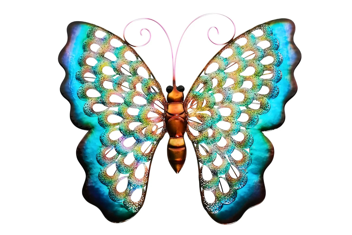 Image of Butterfly 50x45cm Metal Wall Art