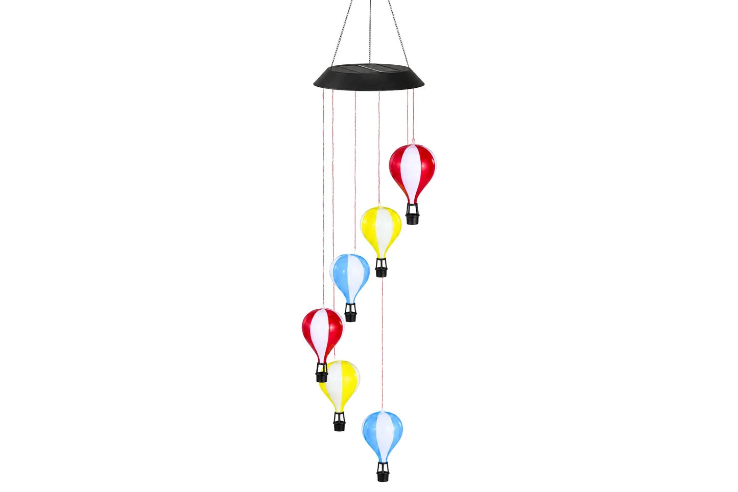 Image of Hot Air Balloon Hanging Light - Solar
