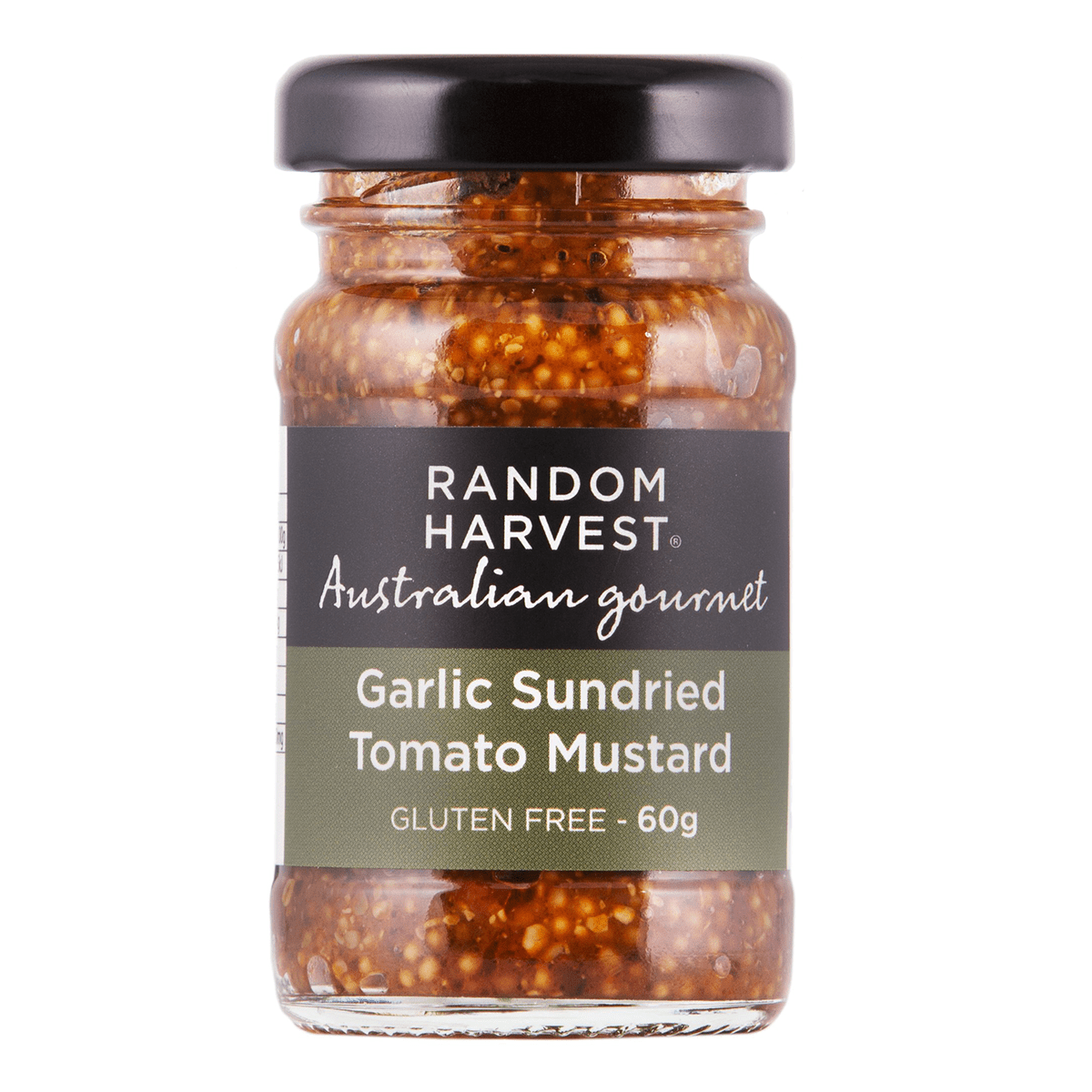 Garlic Sundried Tomato Mustard 60g Mini | Random Harvest Gourmet