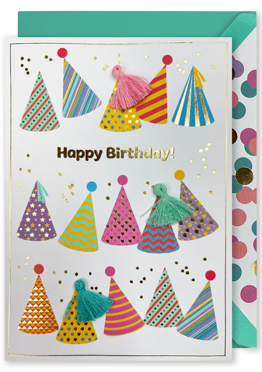Birthday Card | Party Hats
