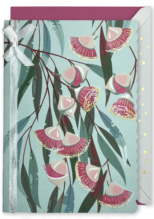 Blank Card | Eucalyptus Blossoms