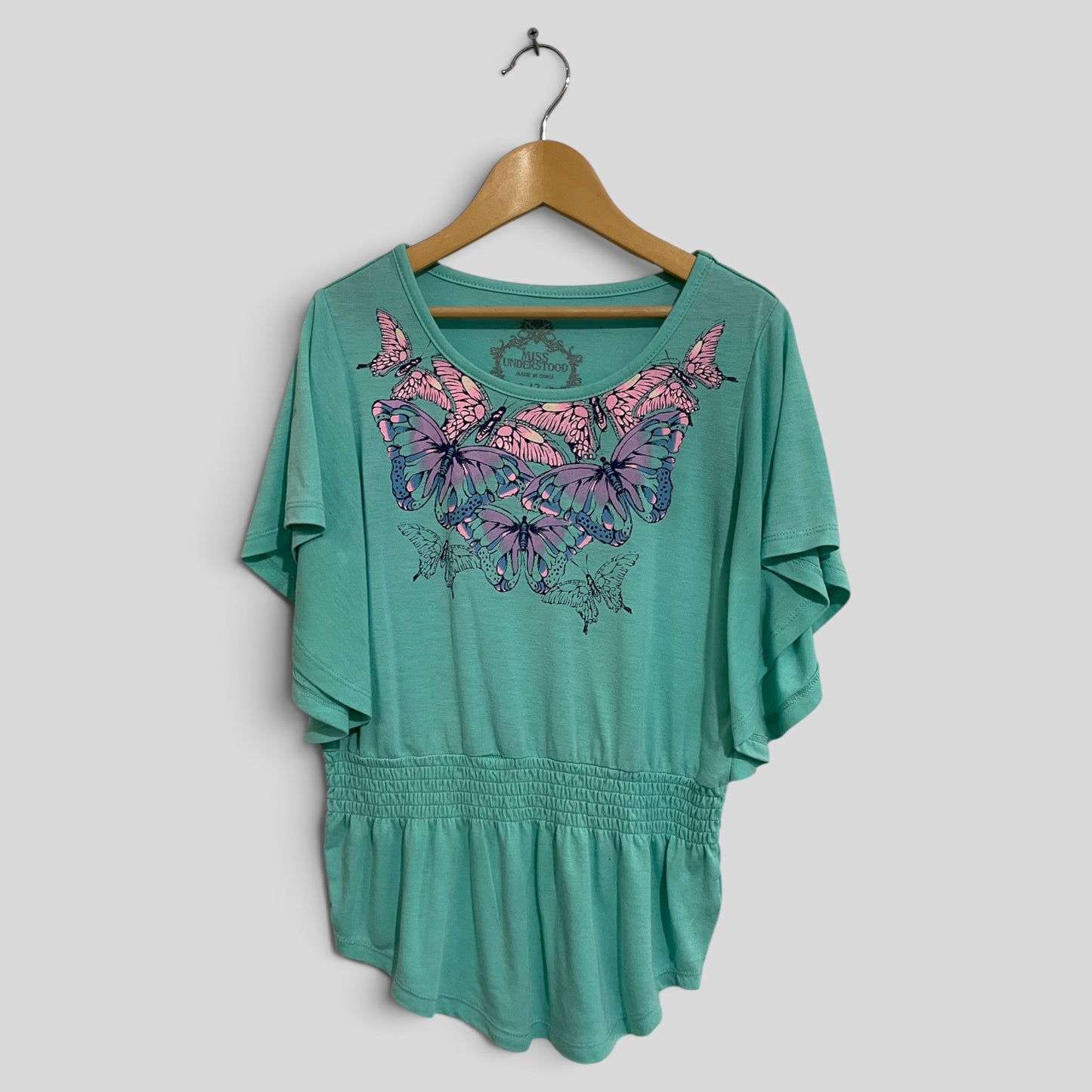 (12JNR) MissUnderstood | Blue Blouse