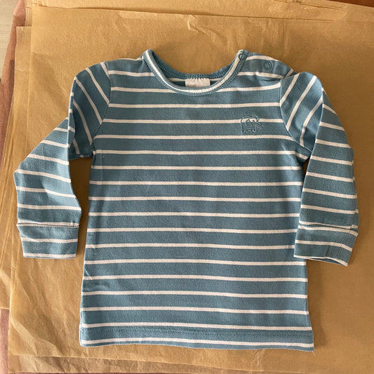 (00) Target Blue Striped L/S shirt