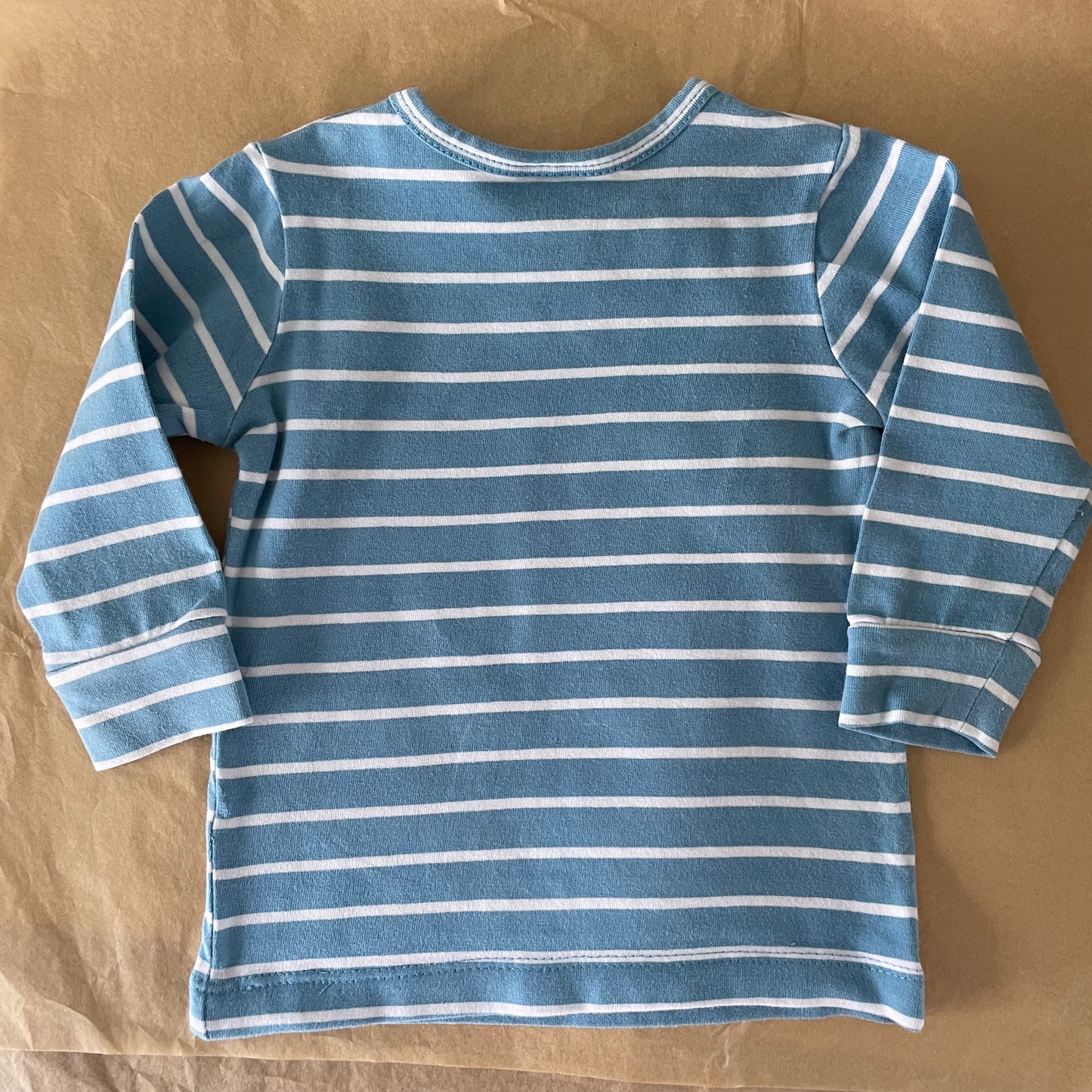 (00) Target Blue Striped L/S shirt