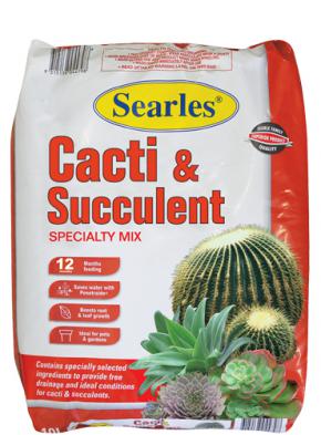 CACTI & SUCCULENT MIX 10 LITRE SEARLES