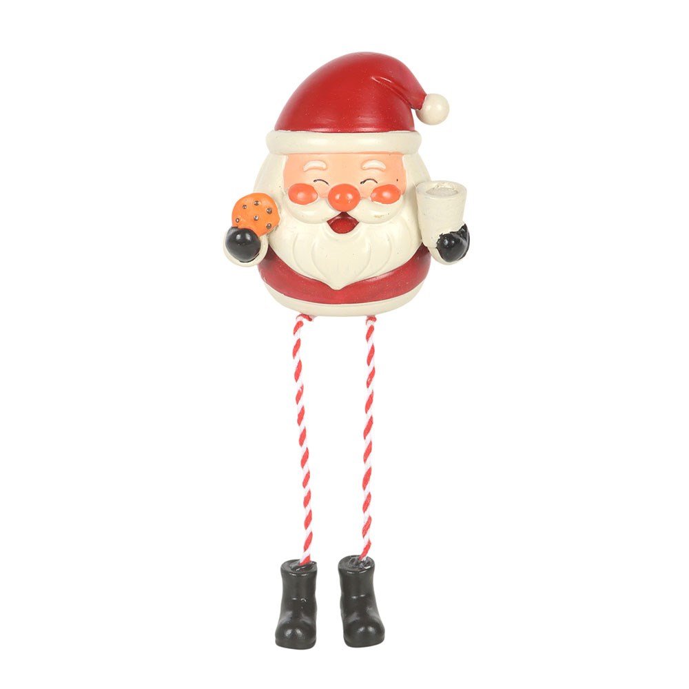 Image of Jolly Santa Christmas Shelf Sitter Ornament