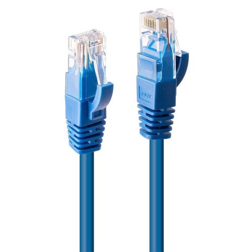 CABLE CAT6 1M NETWORK LINDY BLUE